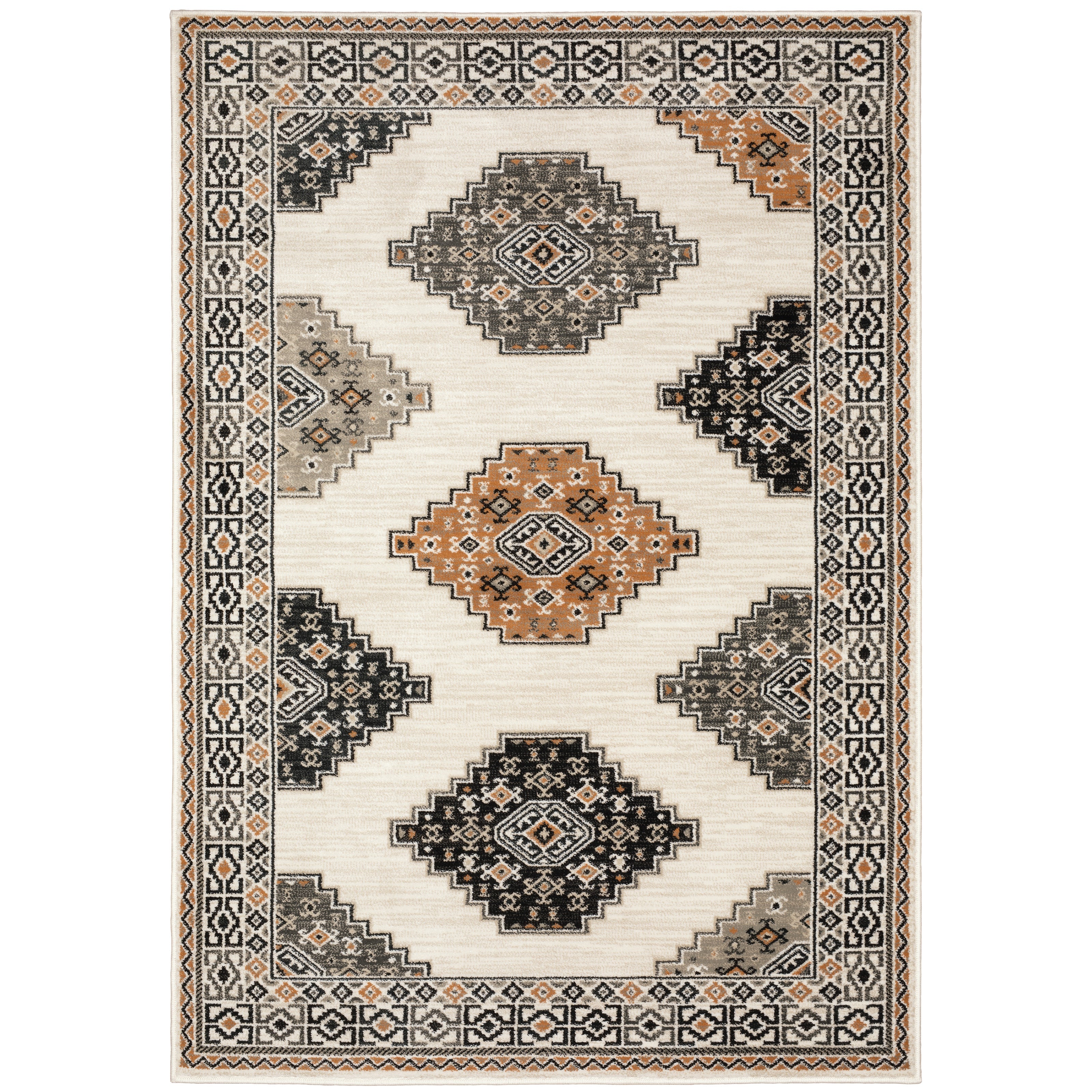 Oriental Weavers Georgia 640A Ivory/Multi Area Rug