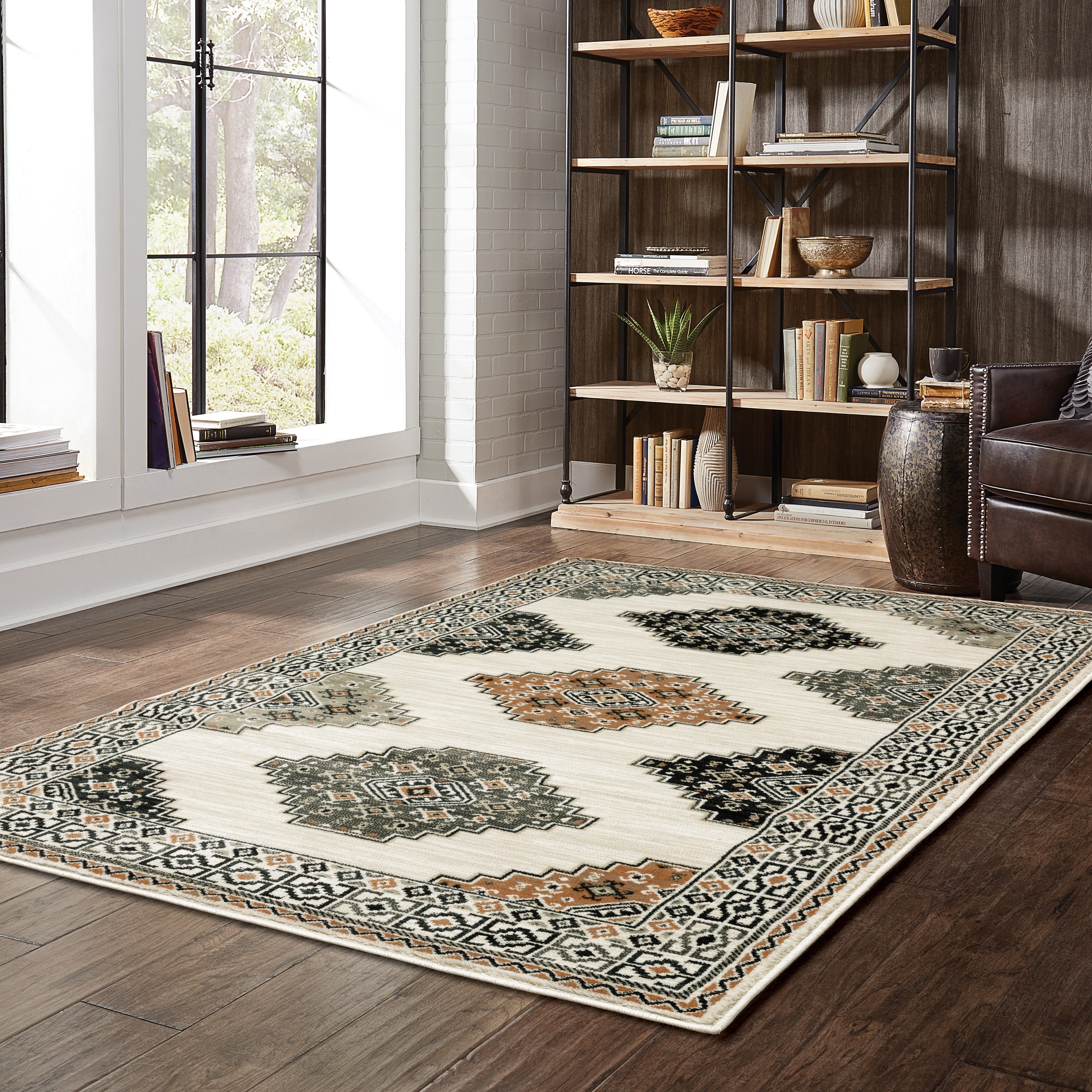 Oriental Weavers Georgia 640A Ivory/Multi Area Rug