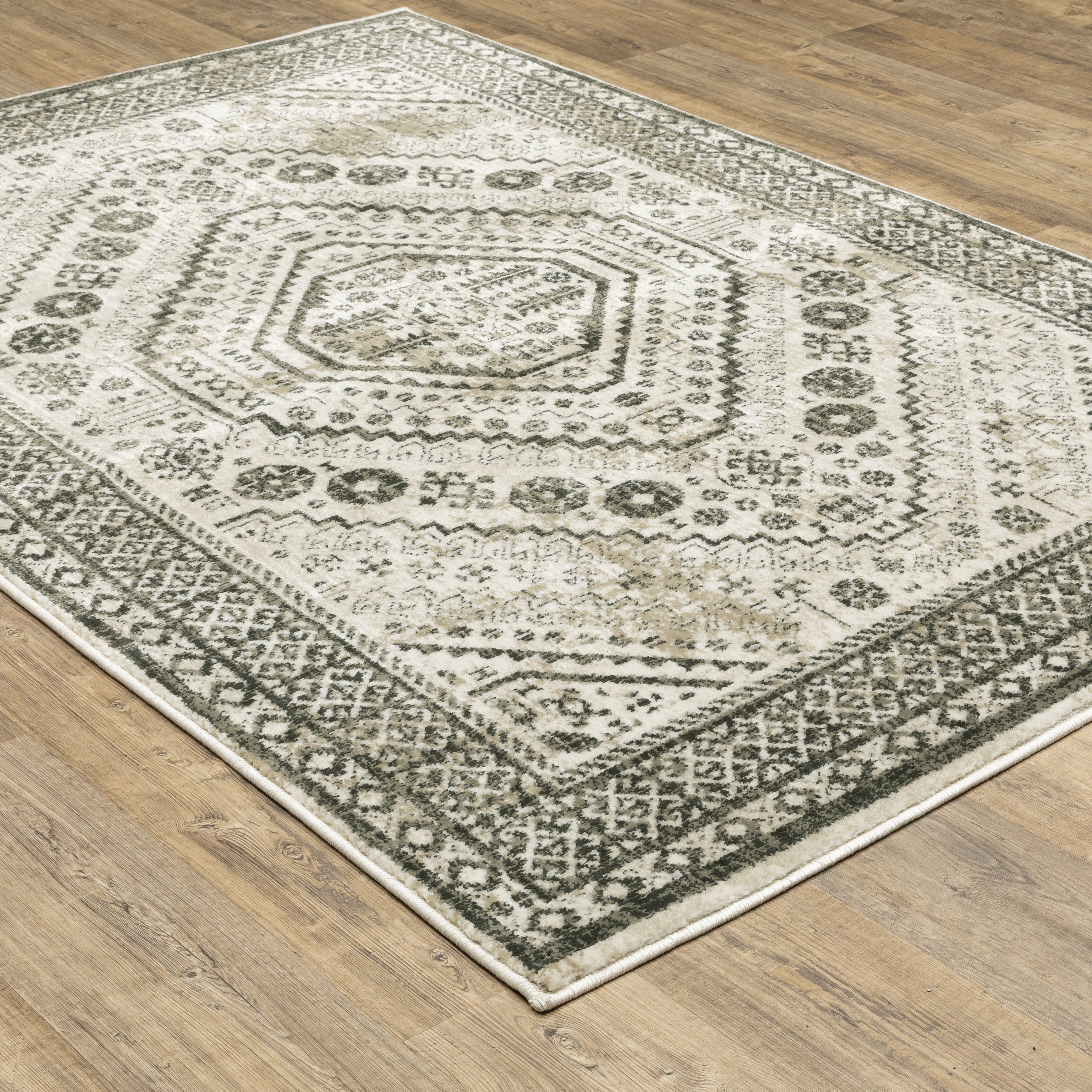 Oriental Weavers Georgia 659C Ivory/Grey Area Rug