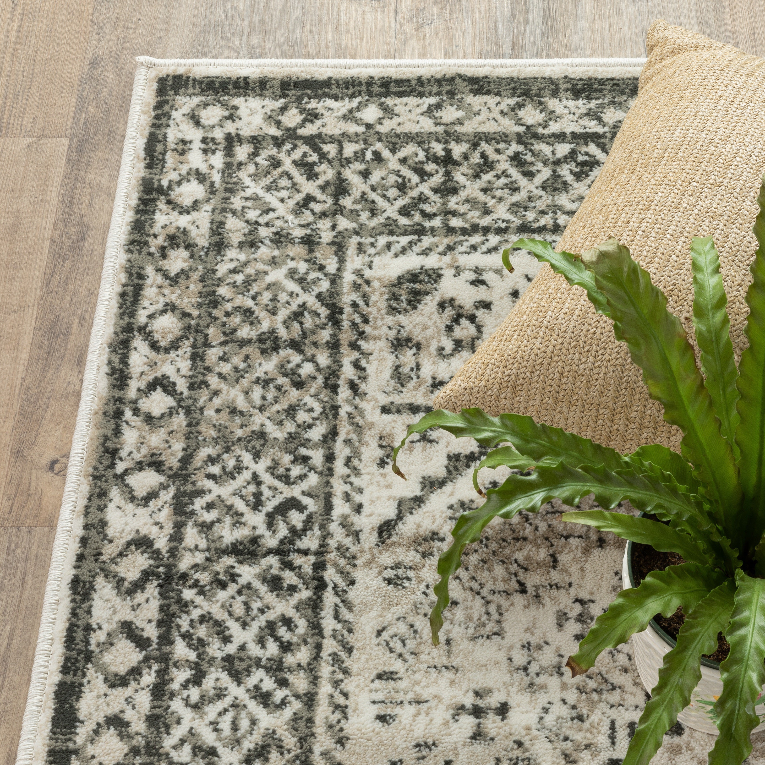 Oriental Weavers Georgia 659C Ivory/Grey Area Rug