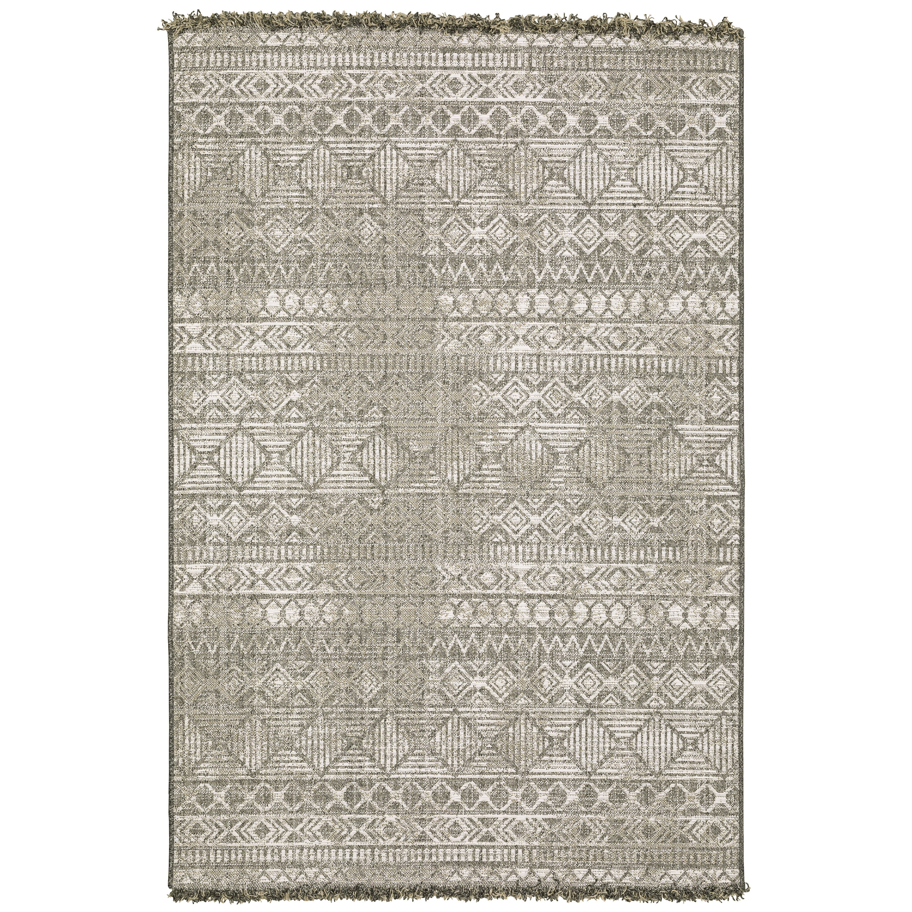 Oriental Weavers Gillian 4925A Beige/Black Area Rug