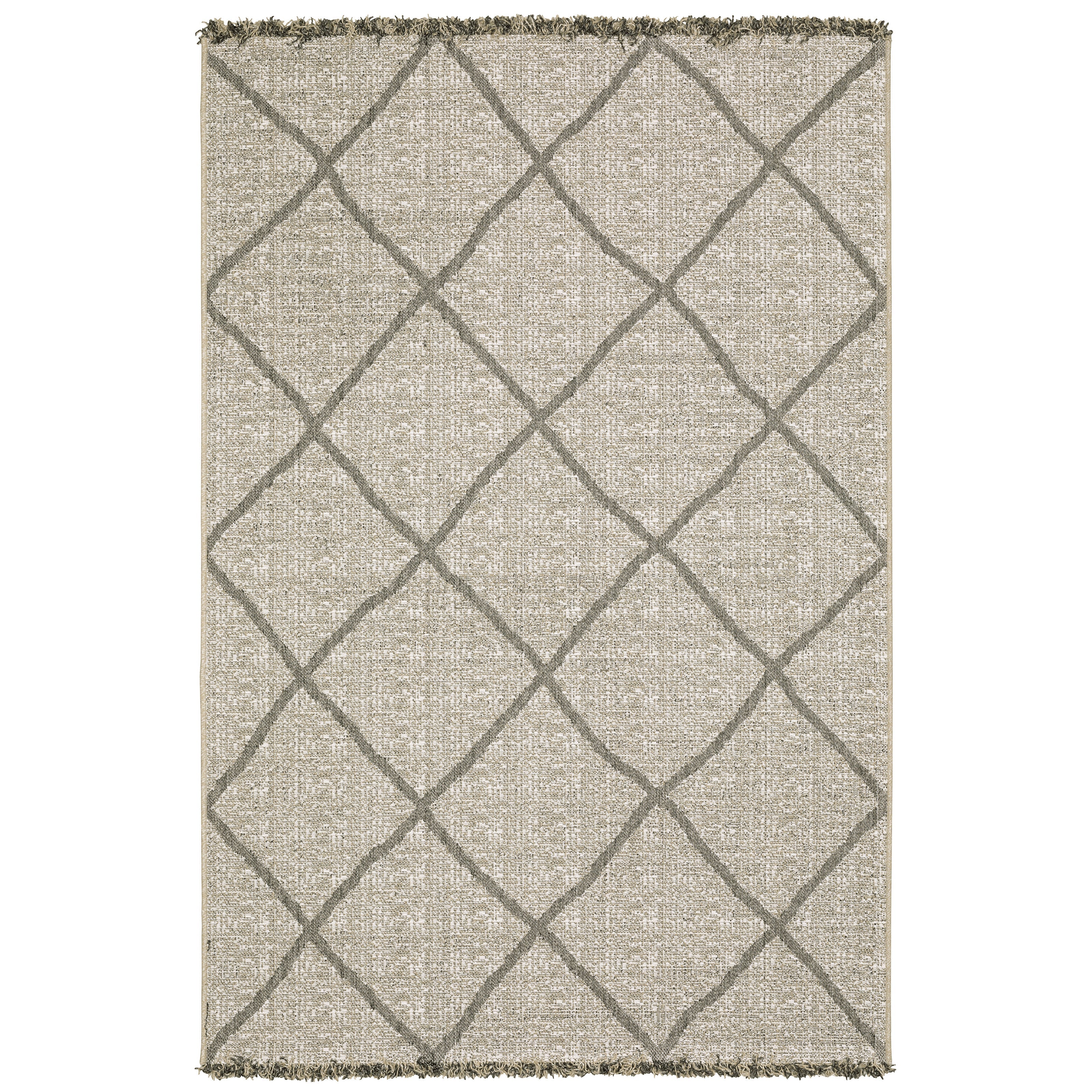 Oriental Weavers Gillian 4926A Beige/Black Area Rug