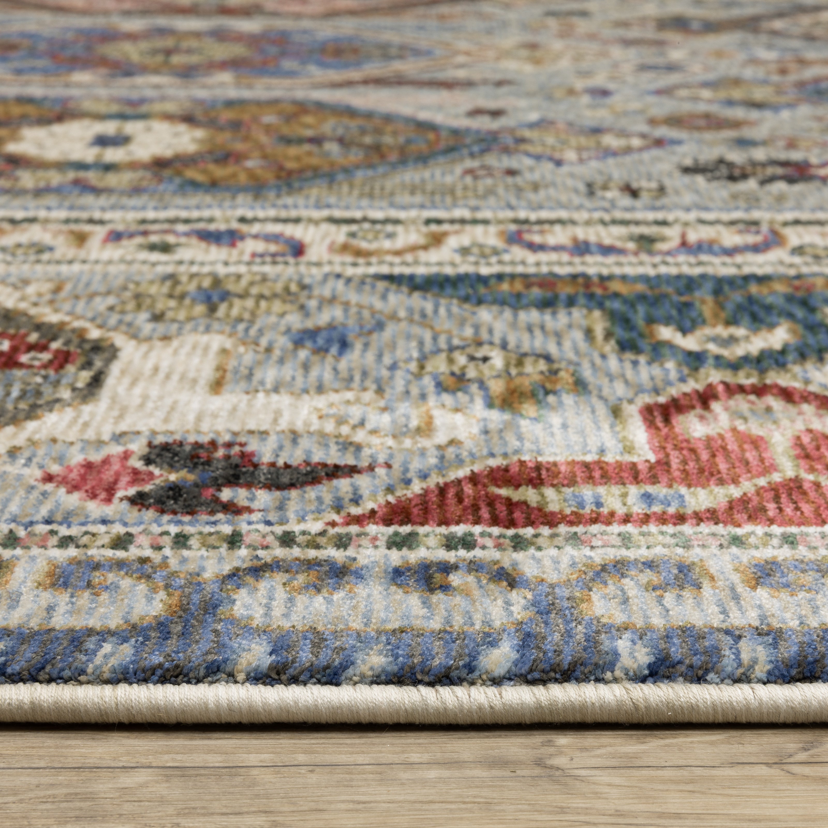 Oriental Weavers Hastings HA04E Blue/Multi Area Rug