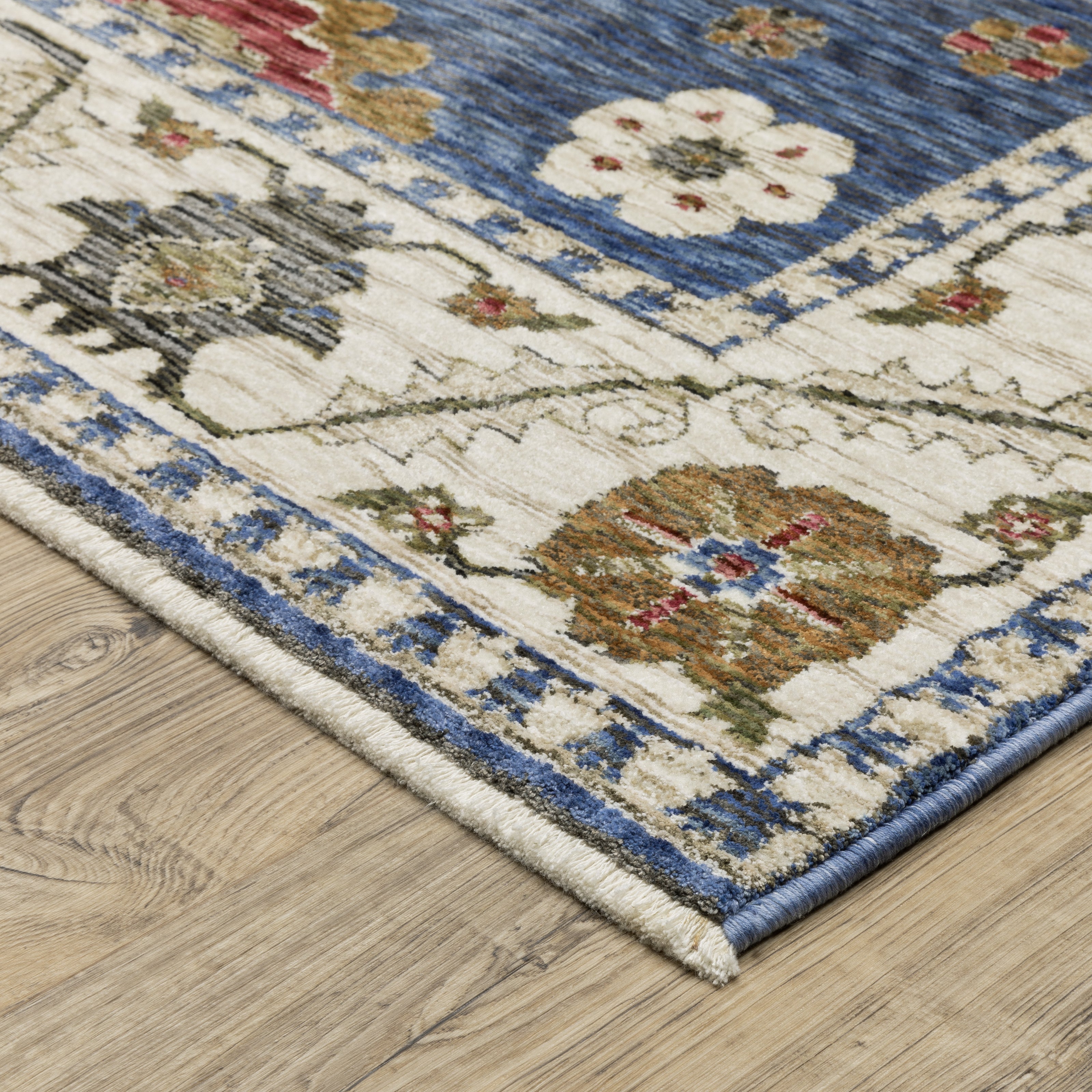 Oriental Weavers Hastings HA06Z Blue/Ivory Area Rug
