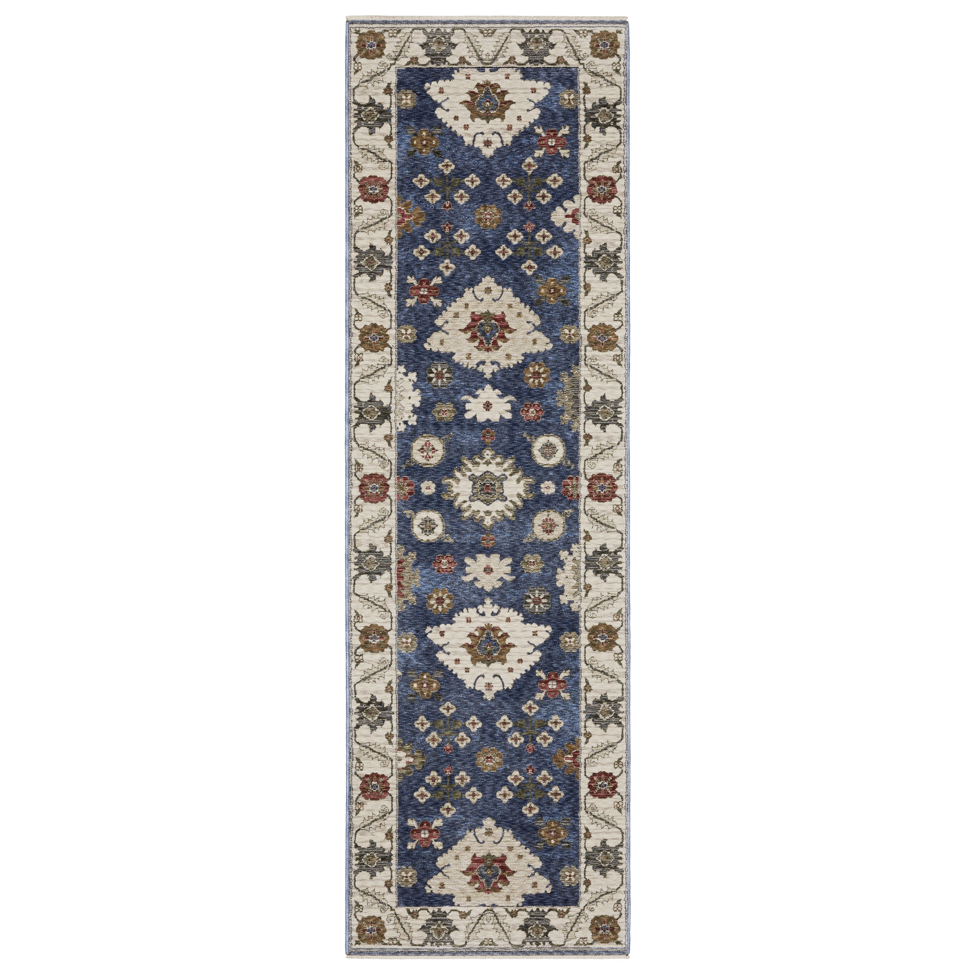 Oriental Weavers Hastings HA06Z Blue/Ivory Area Rug