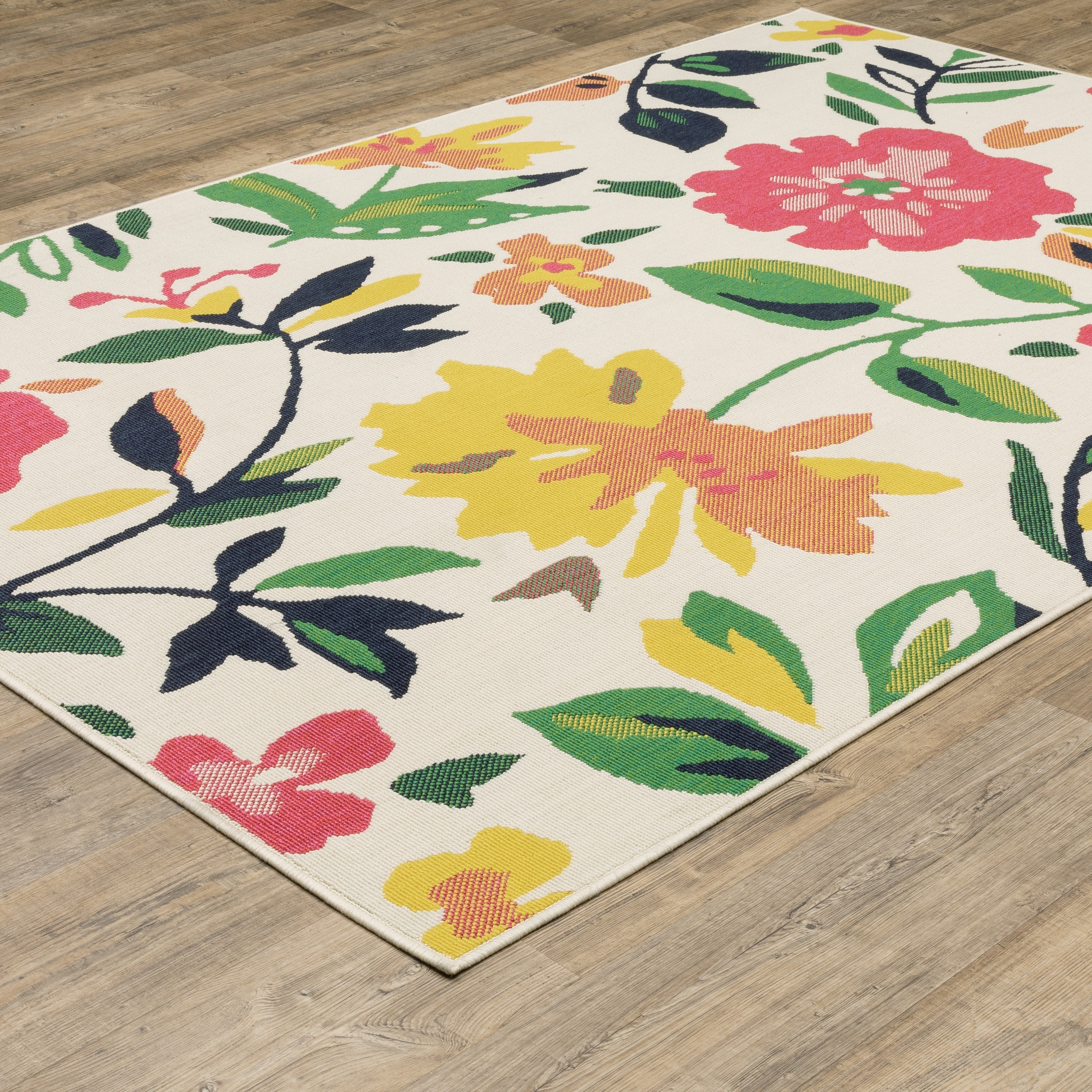 Oriental Weavers Havana HAV02 Ivory/Multi Area Rug