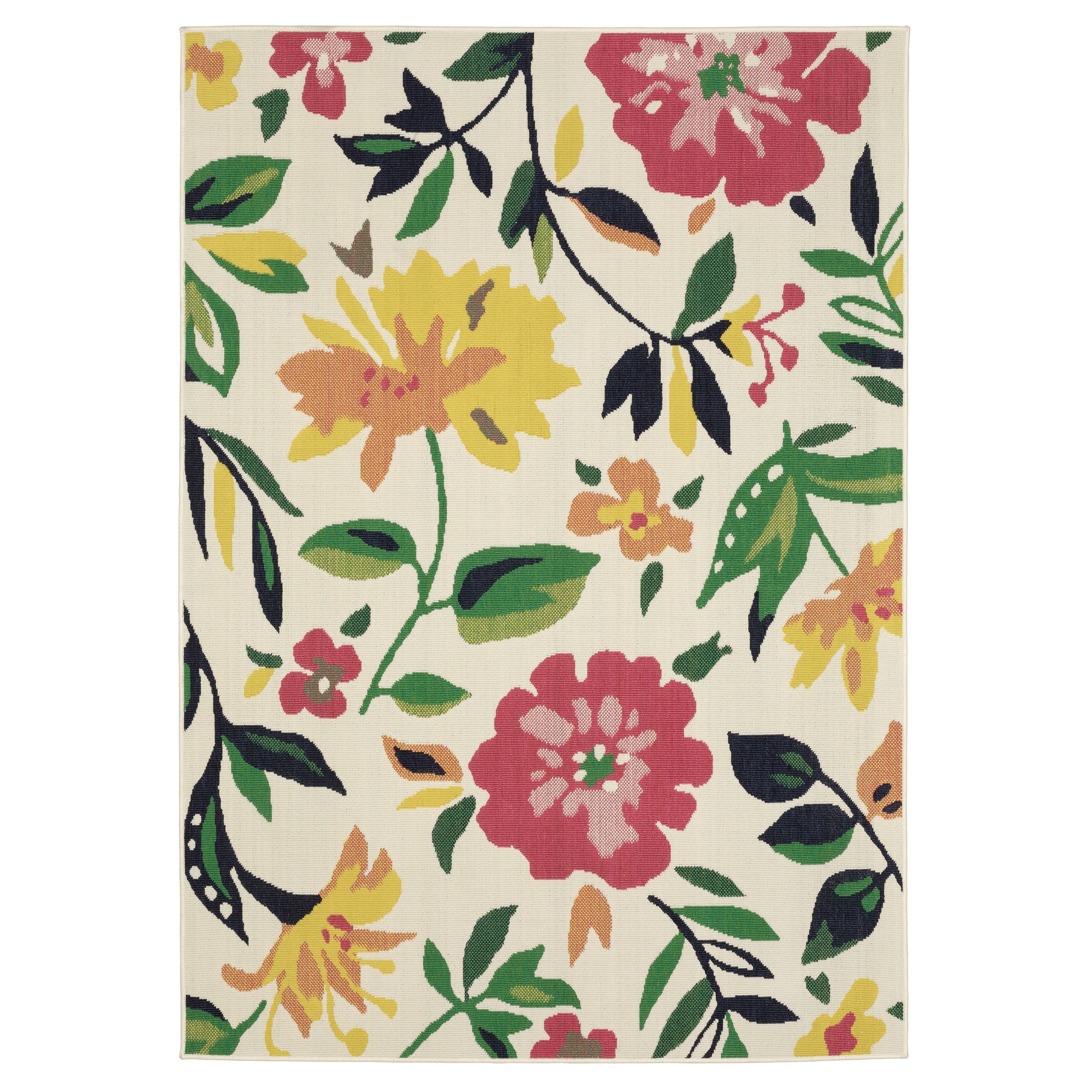 Oriental Weavers Havana HAV02 Ivory/Multi Area Rug