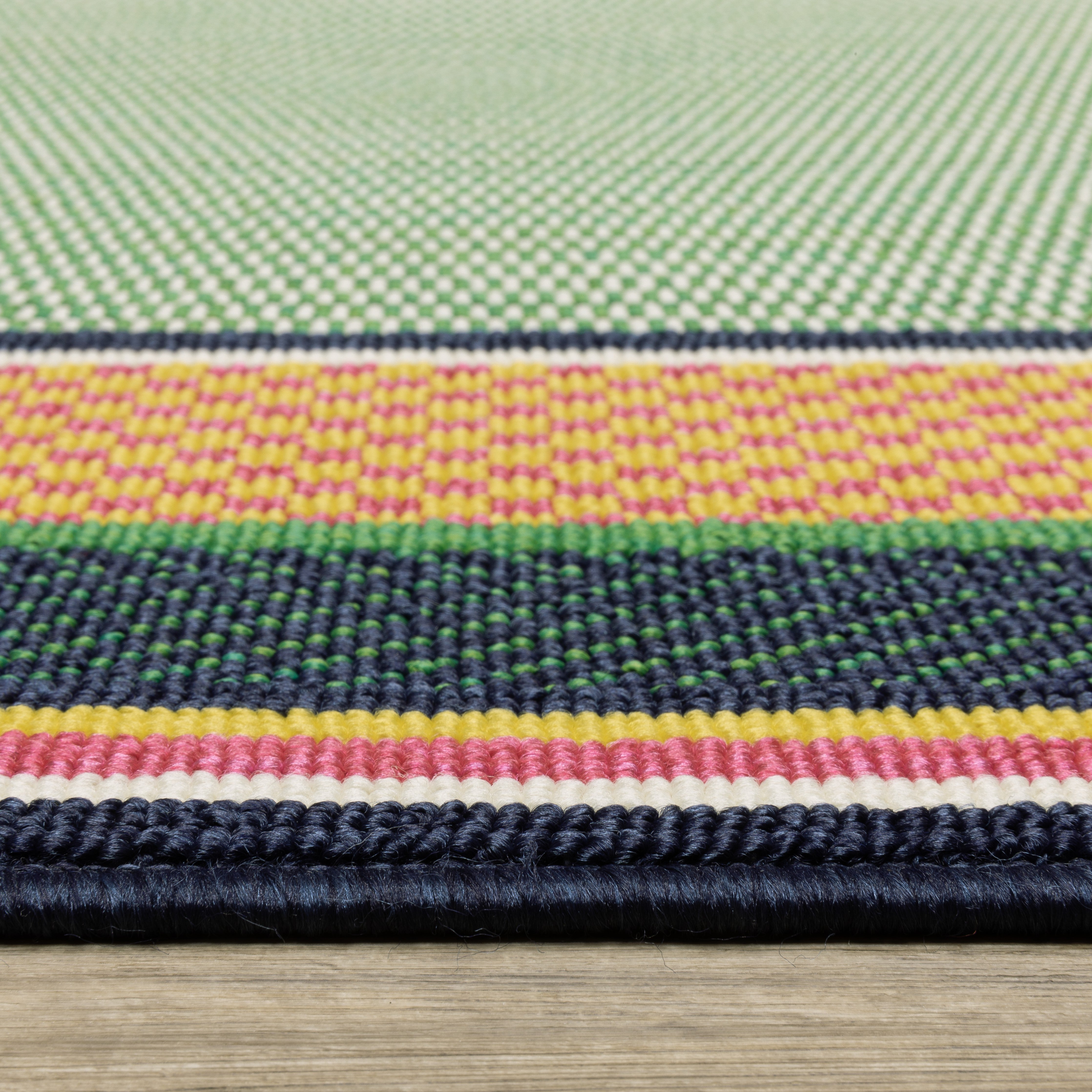 Oriental Weavers Havana HAV03 Green/Navy Area Rug