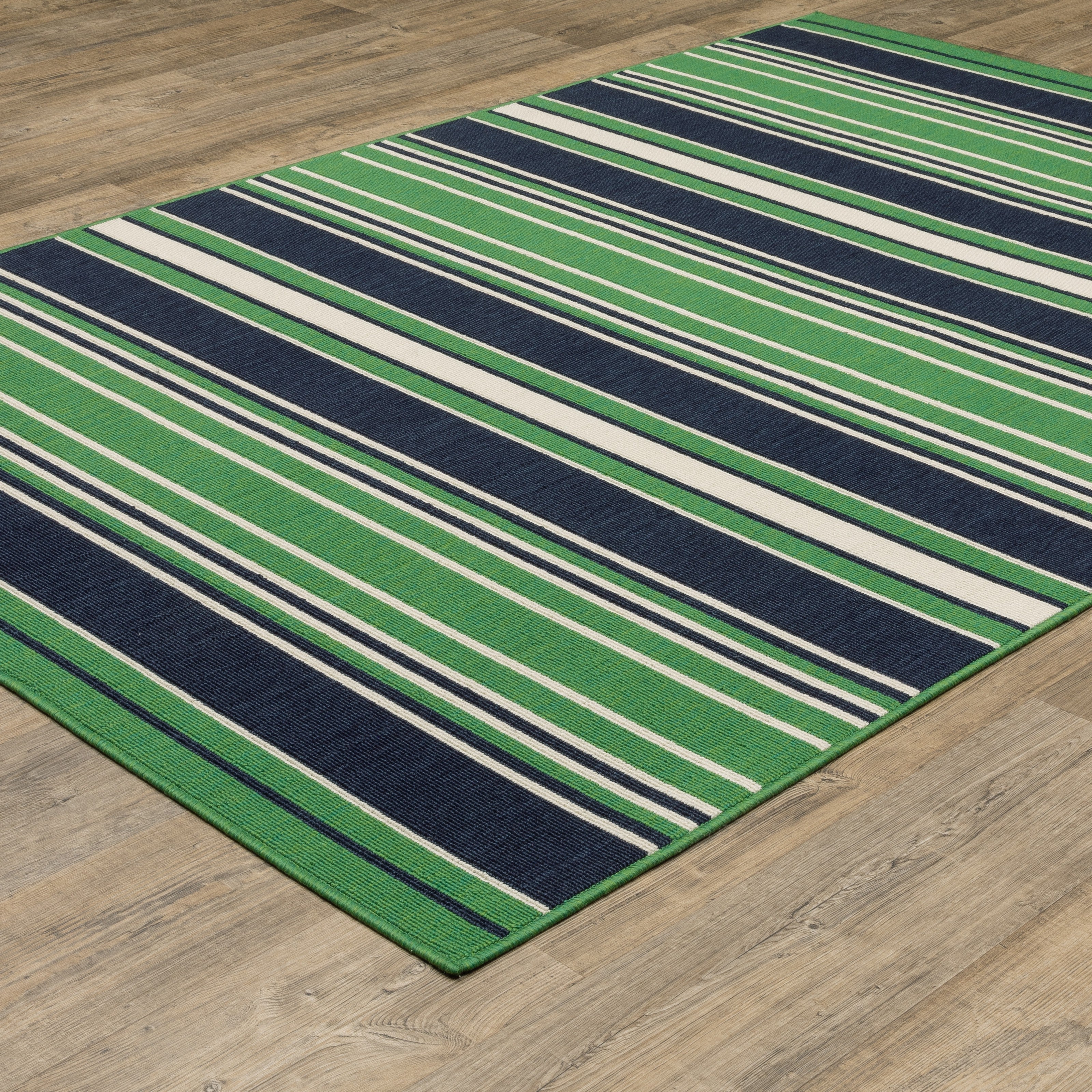 Oriental Weavers Havana HAV05 Green/Navy Area Rug
