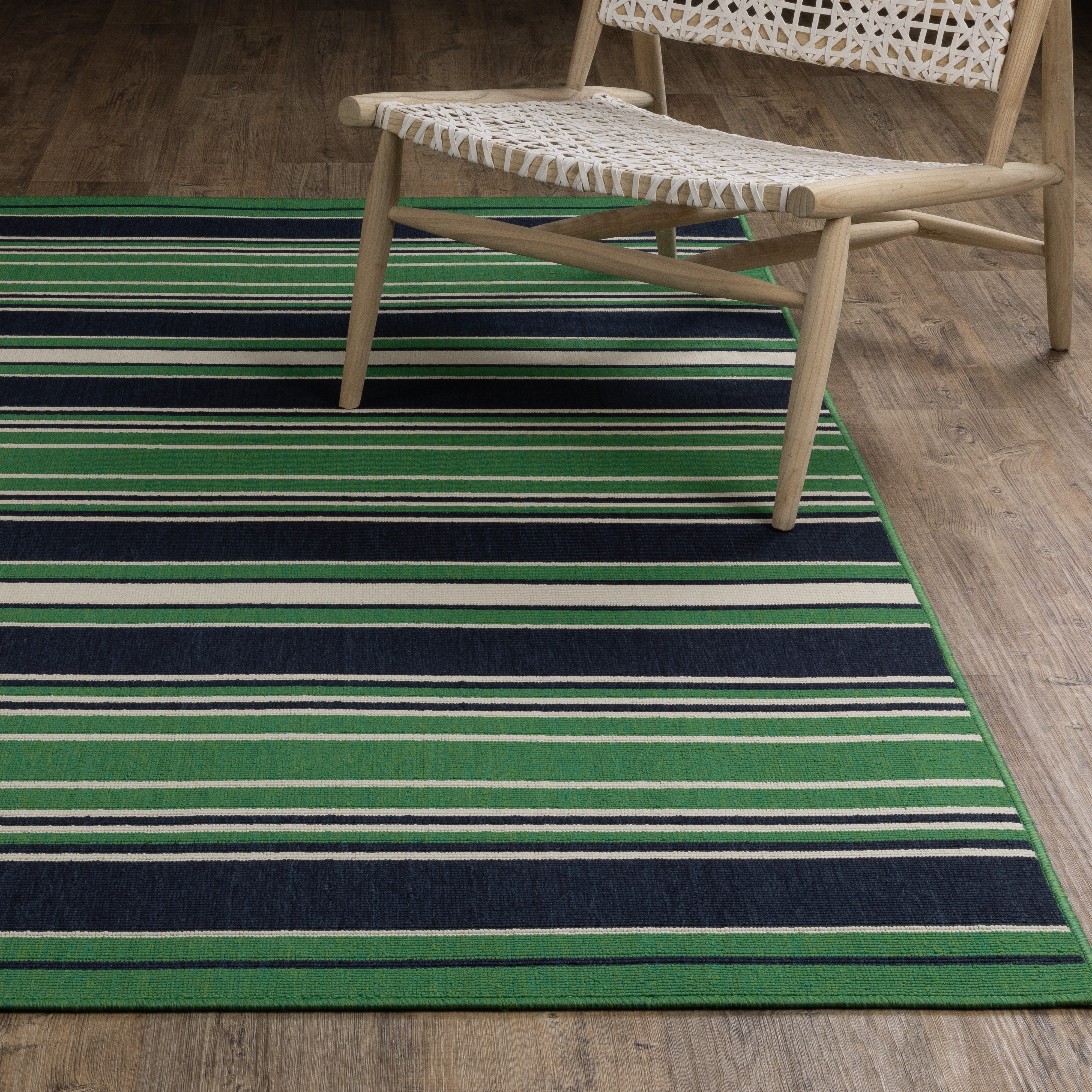 Oriental Weavers Havana HAV05 Green/Navy Area Rug