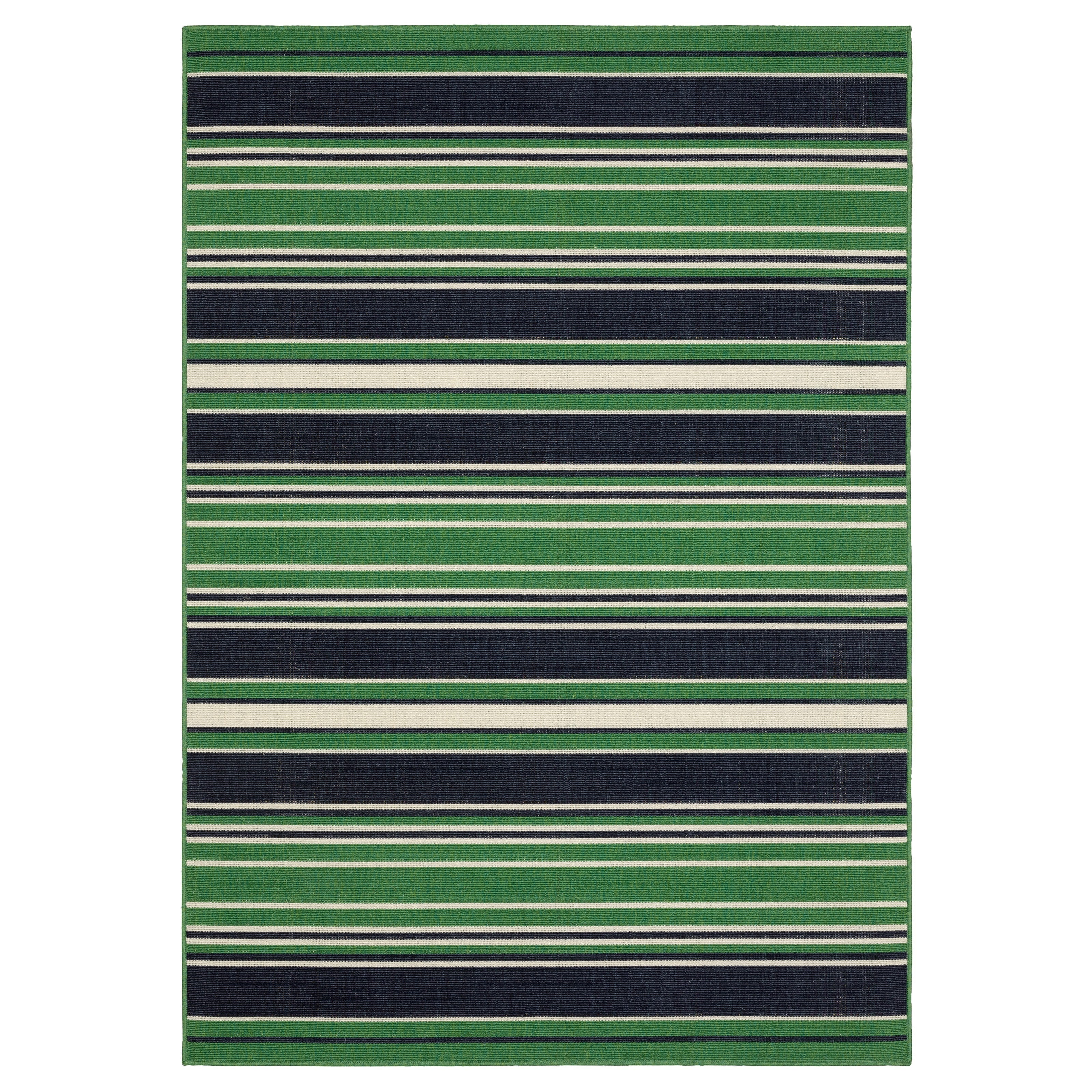 Oriental Weavers Havana HAV05 Green/Navy Area Rug