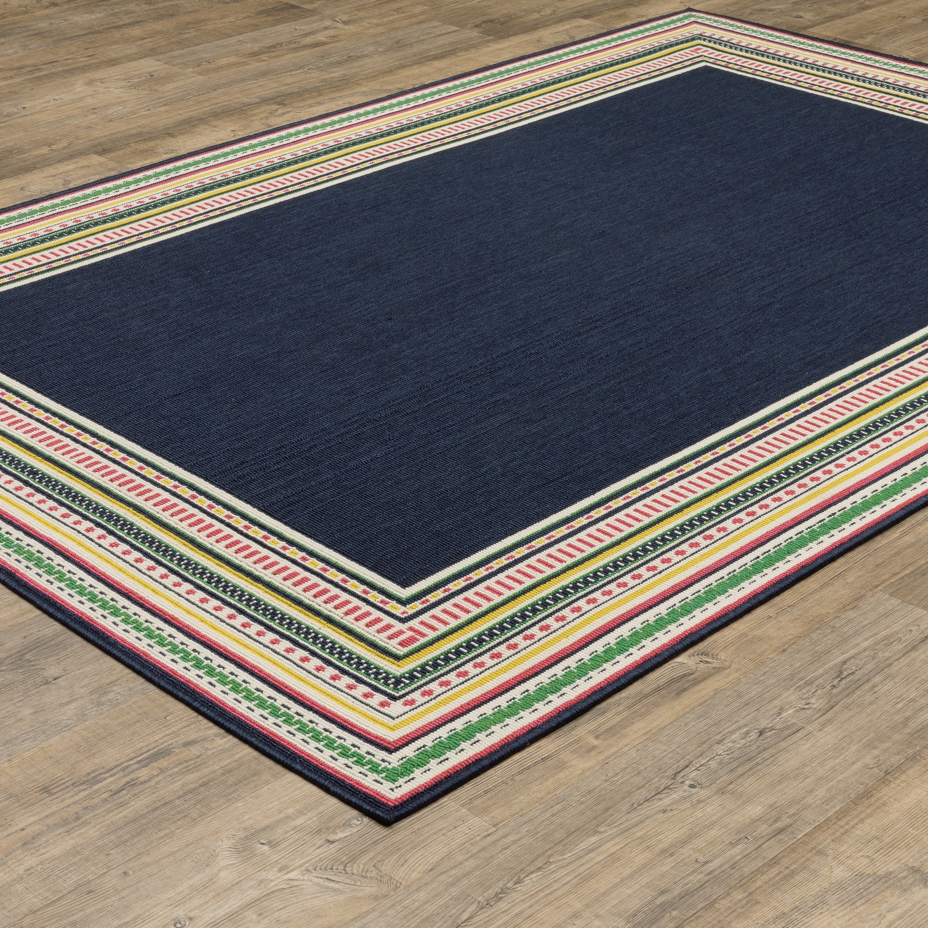 Oriental Weavers Havana HAV06 Navy/Multi Area Rug