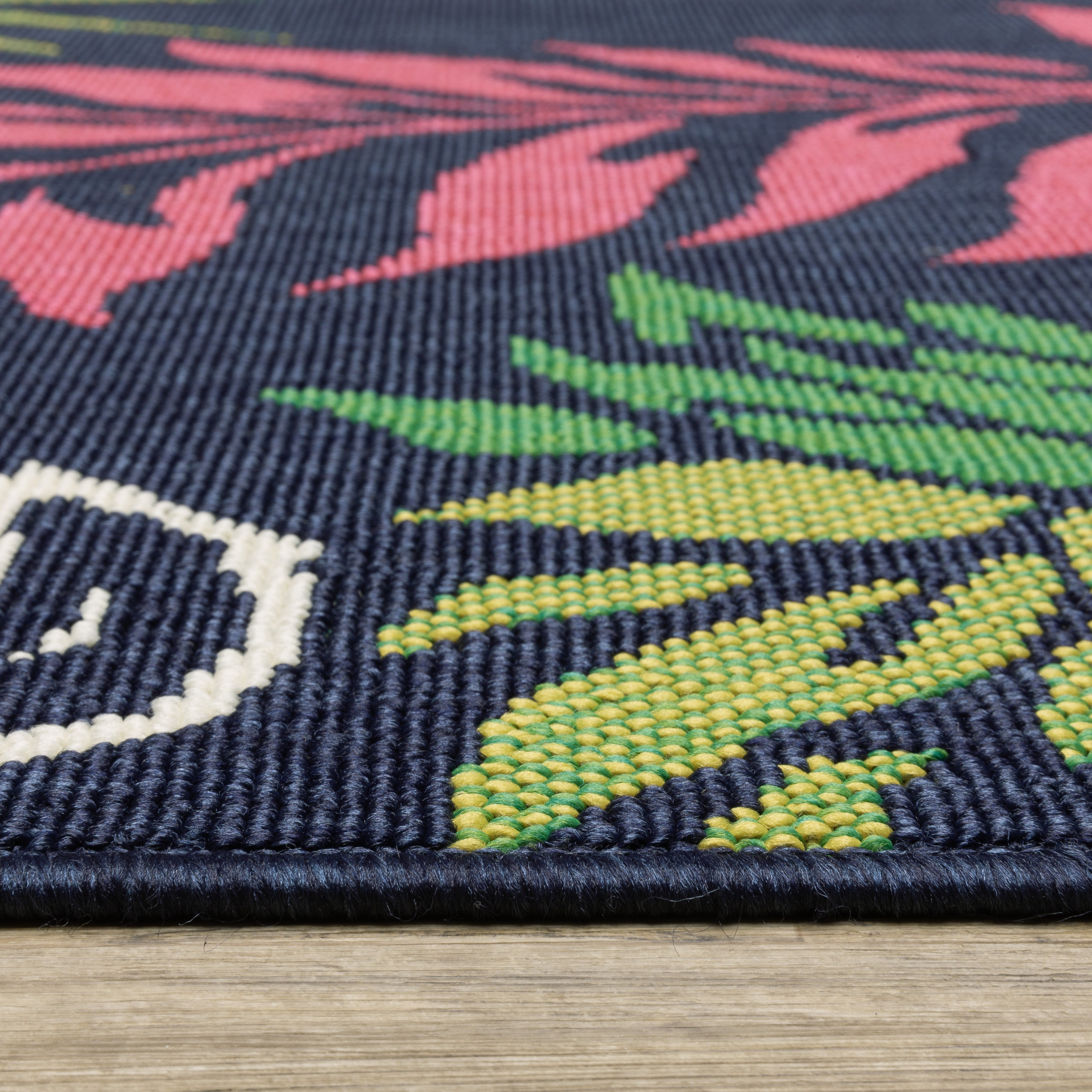 Oriental Weavers Havana HAV07 Navy/Multi Area Rug