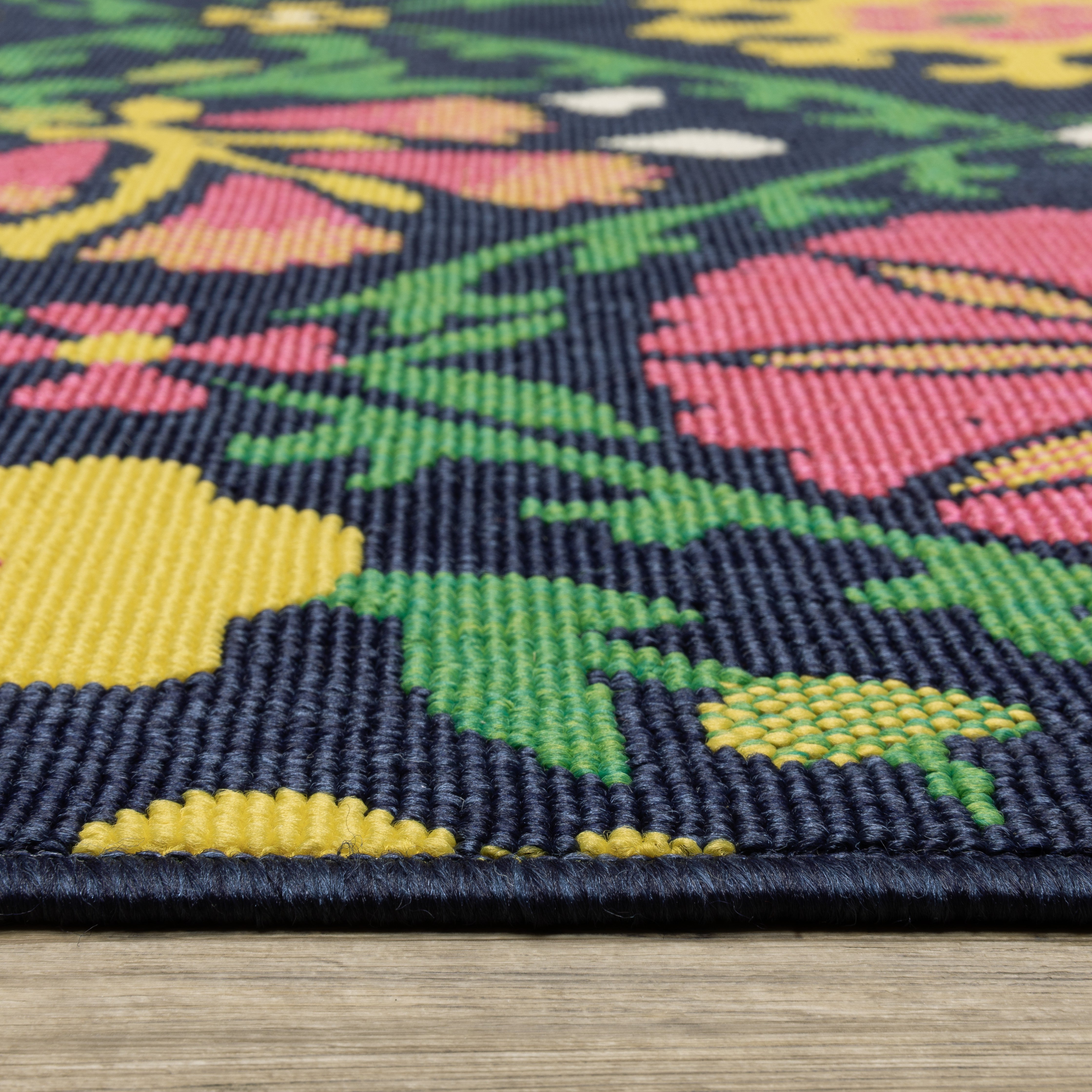 Oriental Weavers Havana HAV09 Navy/Multi Area Rug