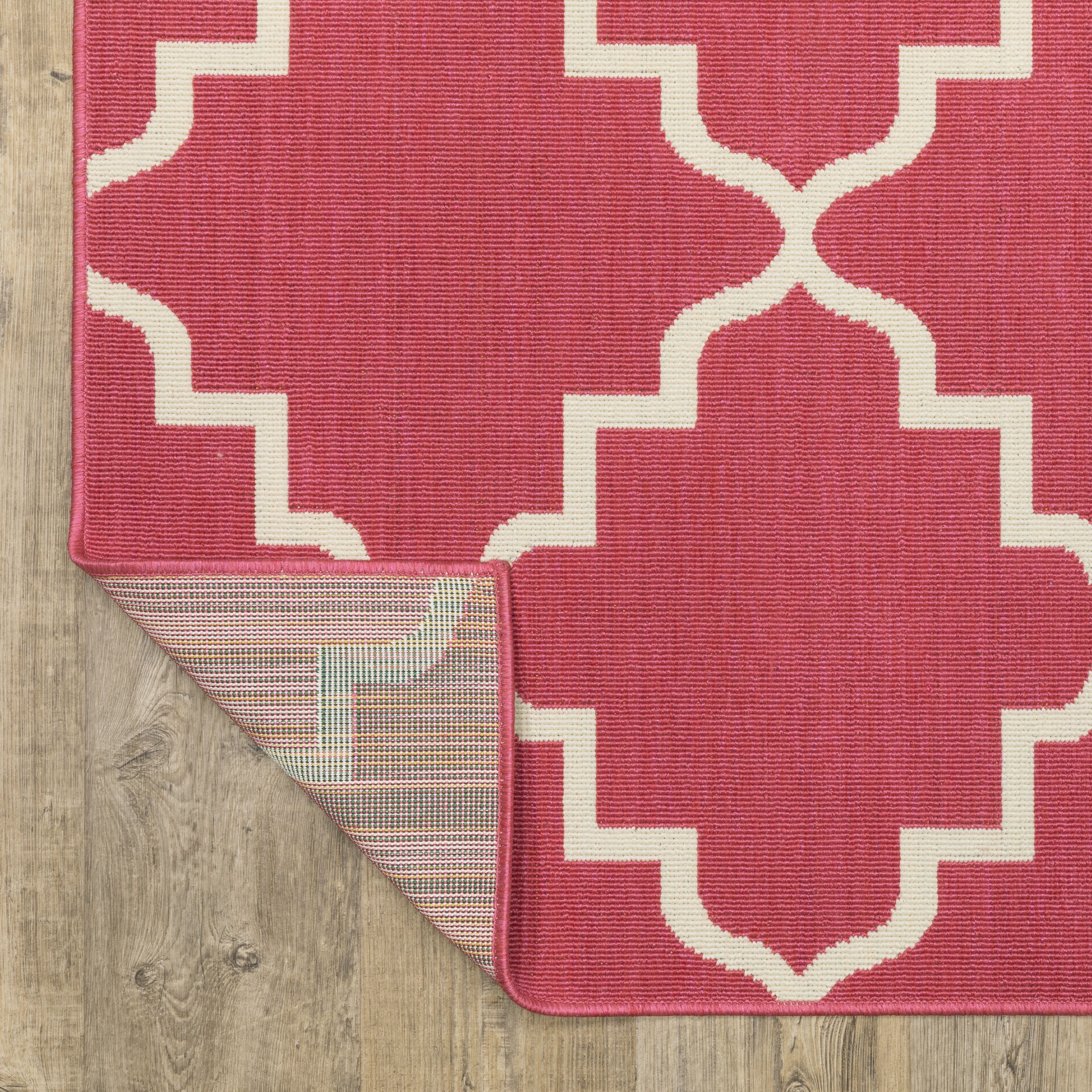 Oriental Weavers Havana HAV11 Pink/Ivory Area Rug