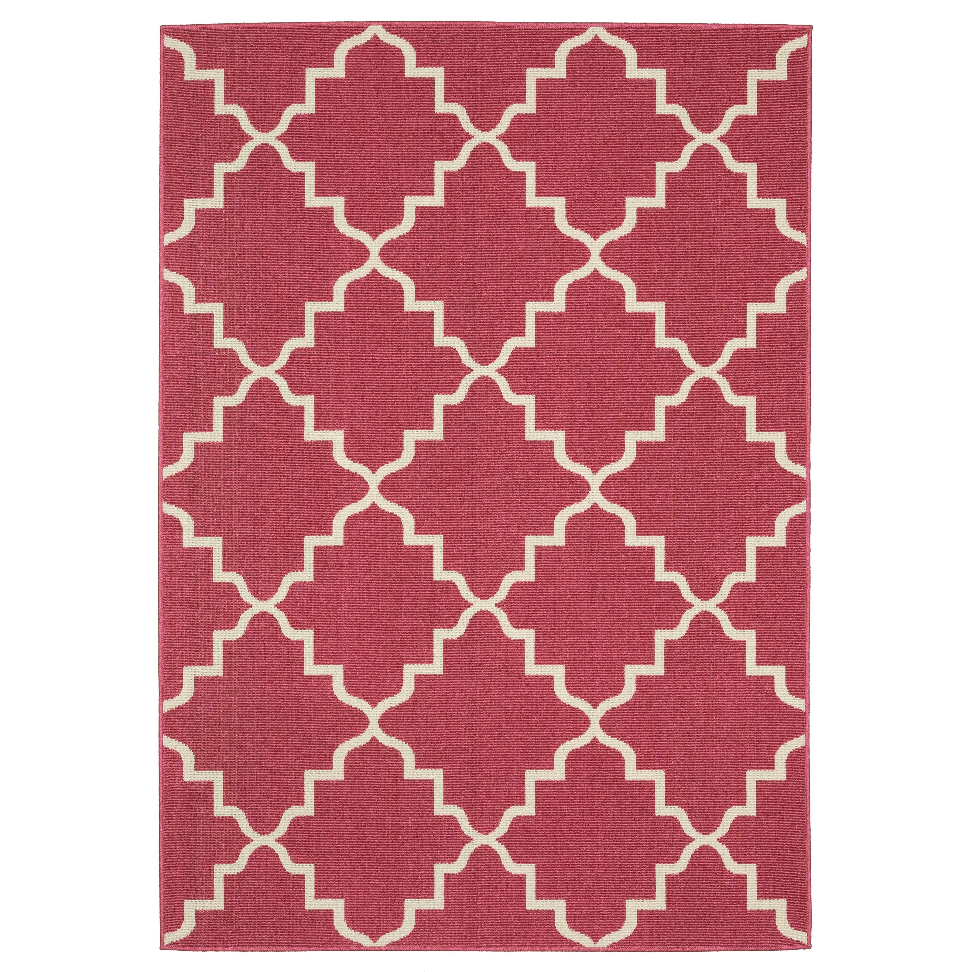Oriental Weavers Havana HAV11 Pink/Ivory Area Rug