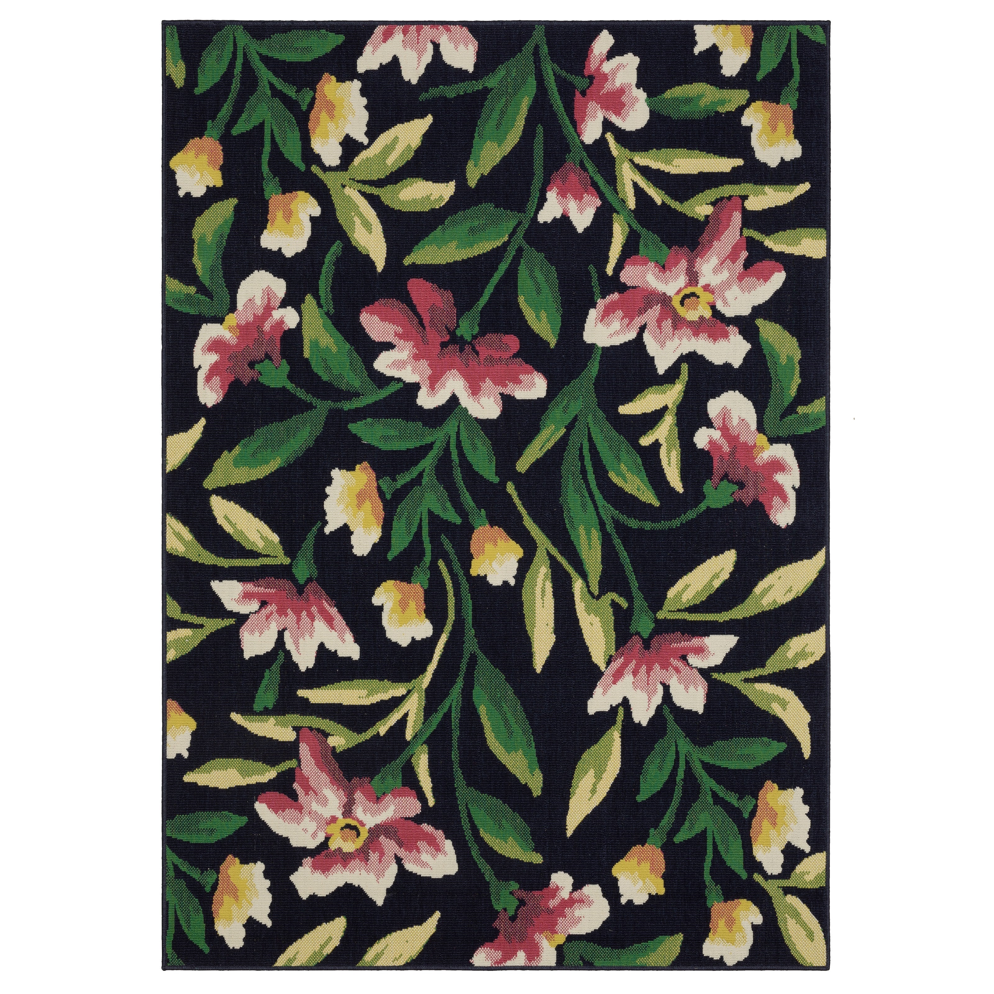Oriental Weavers Havana HAV12 Navy/Multi Area Rug