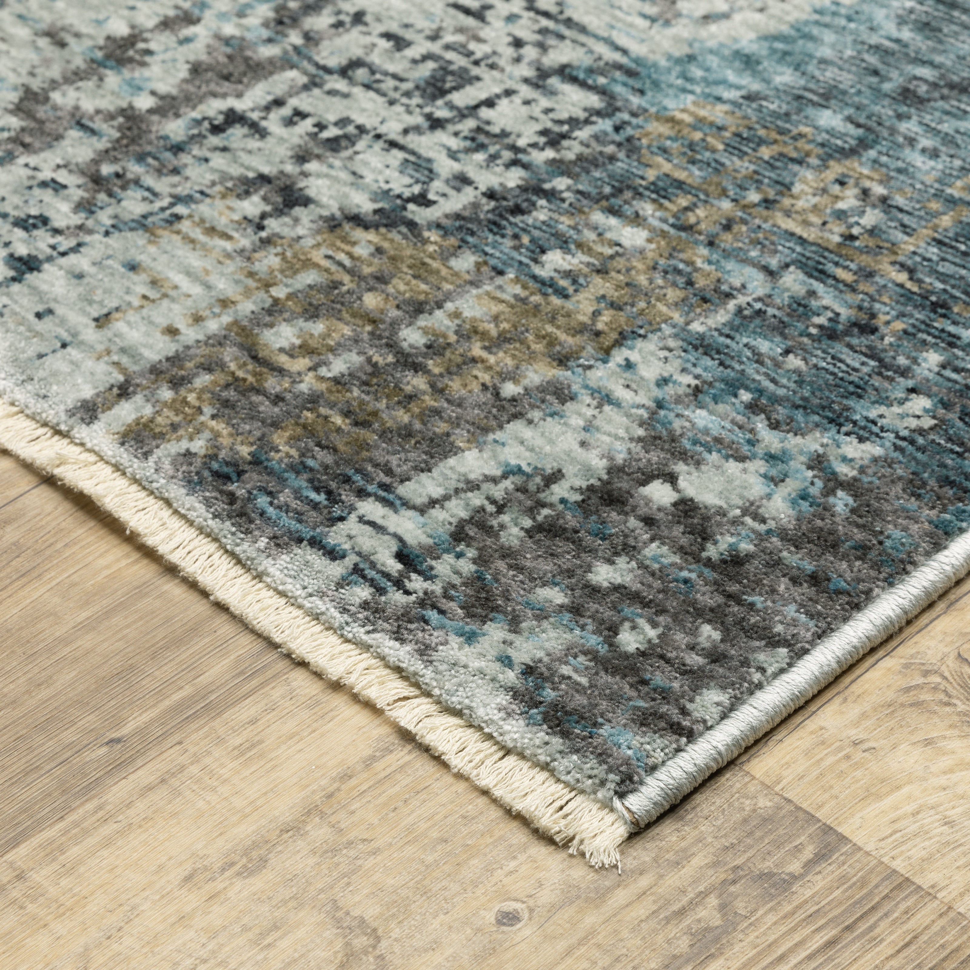 Oriental Weavers Hayden HAY03 Blue/Beige Area Rug