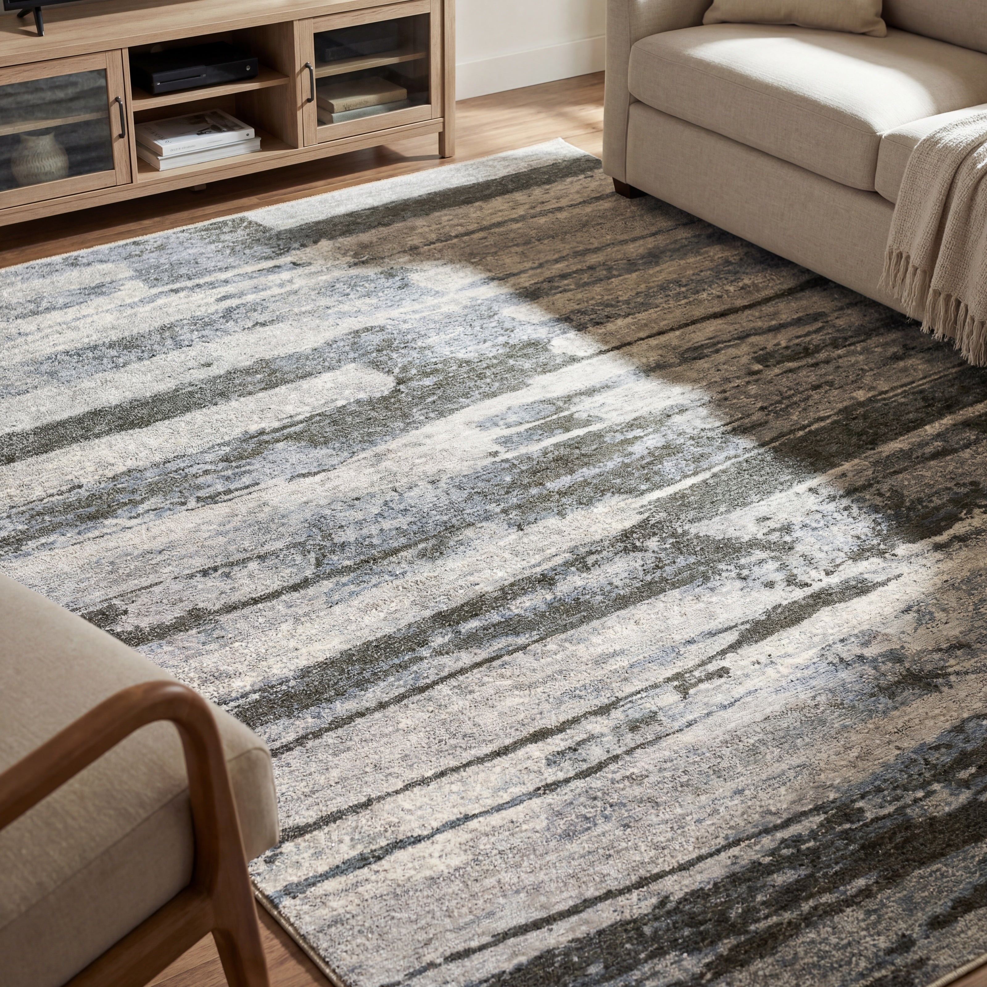 Oriental Weavers Hayden HAY07 Grey/Beige Area Rug