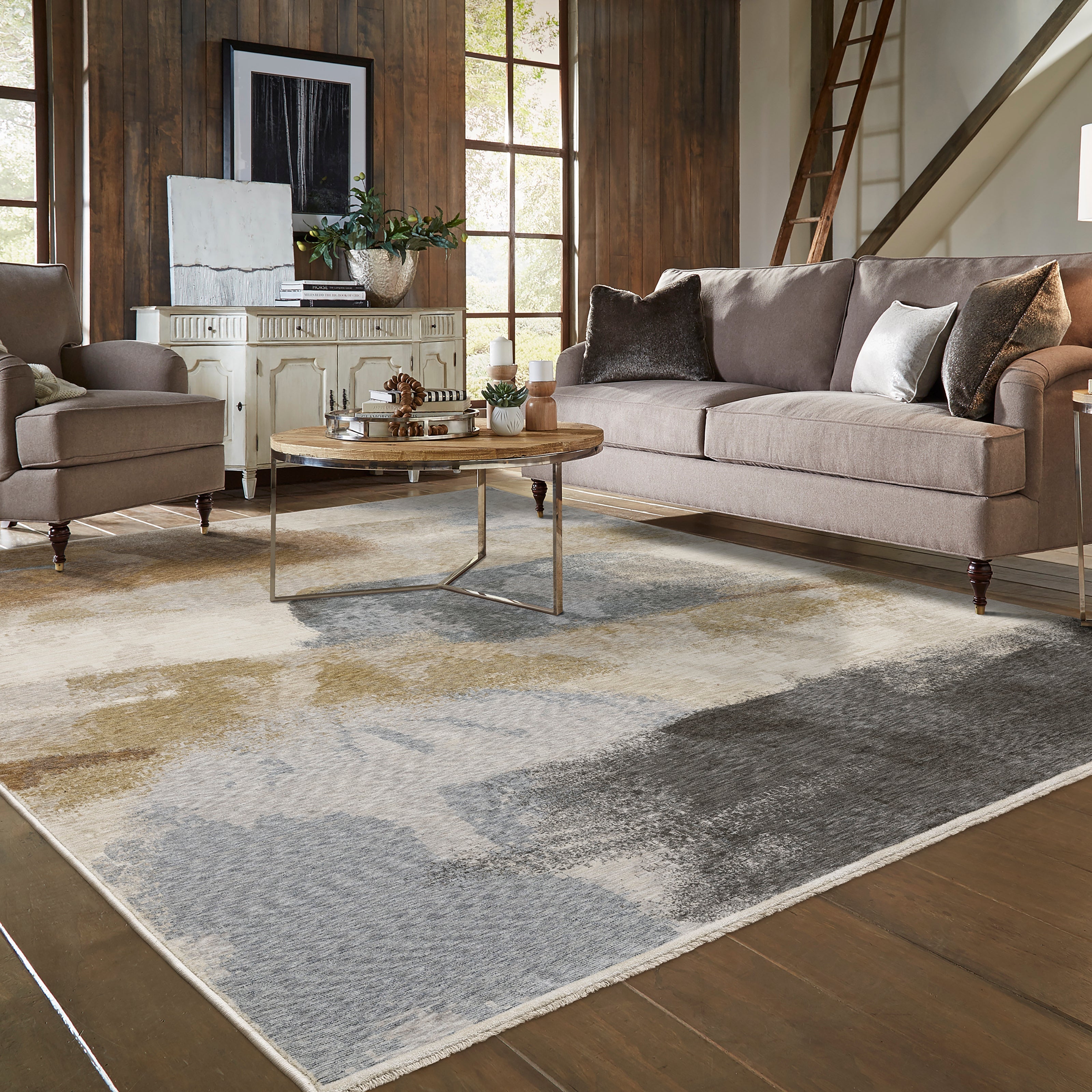 Oriental Weavers Hayden HAY09 Beige/Rust Area Rug