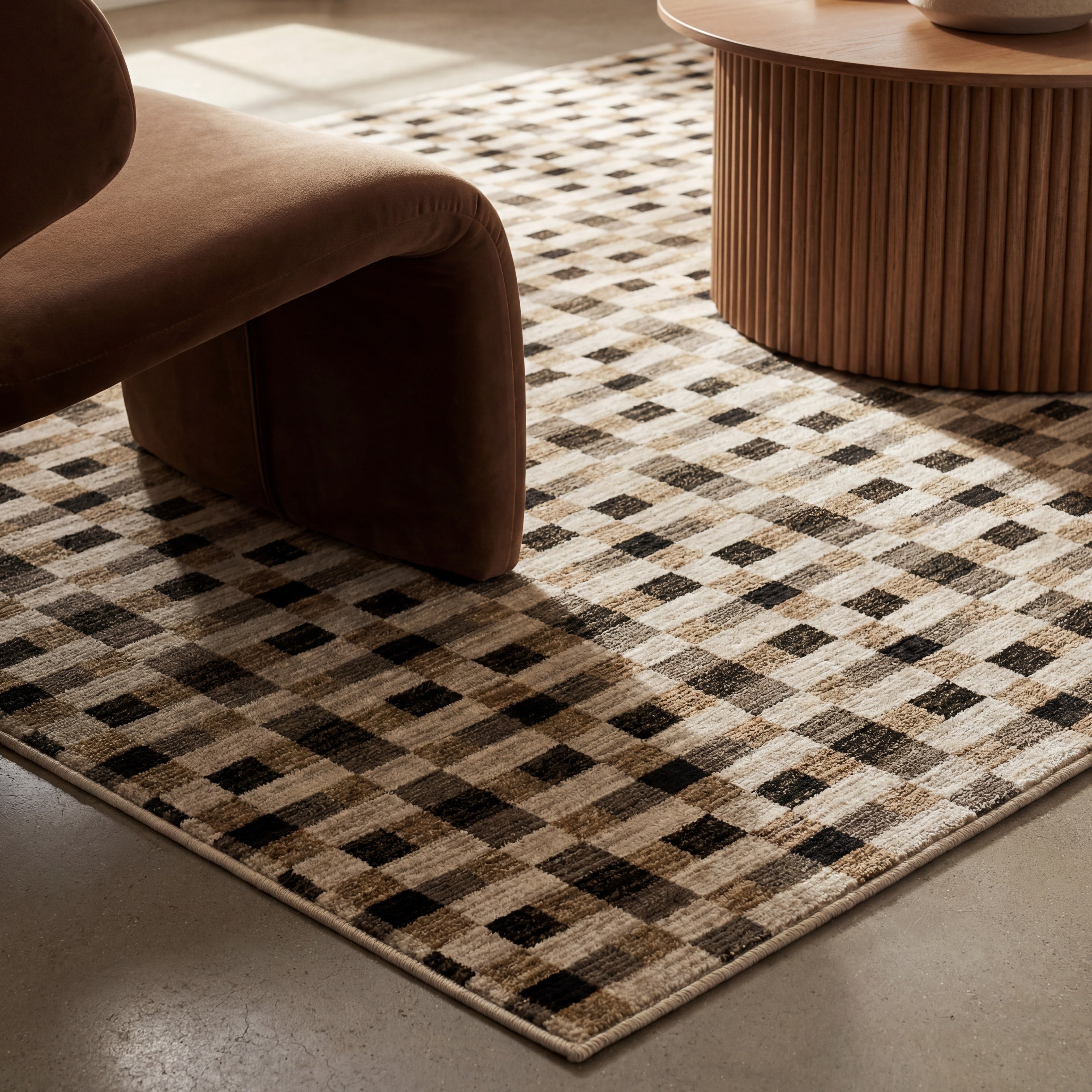 Oriental Weavers Hunter HNT05 Black/Gold Area Rug