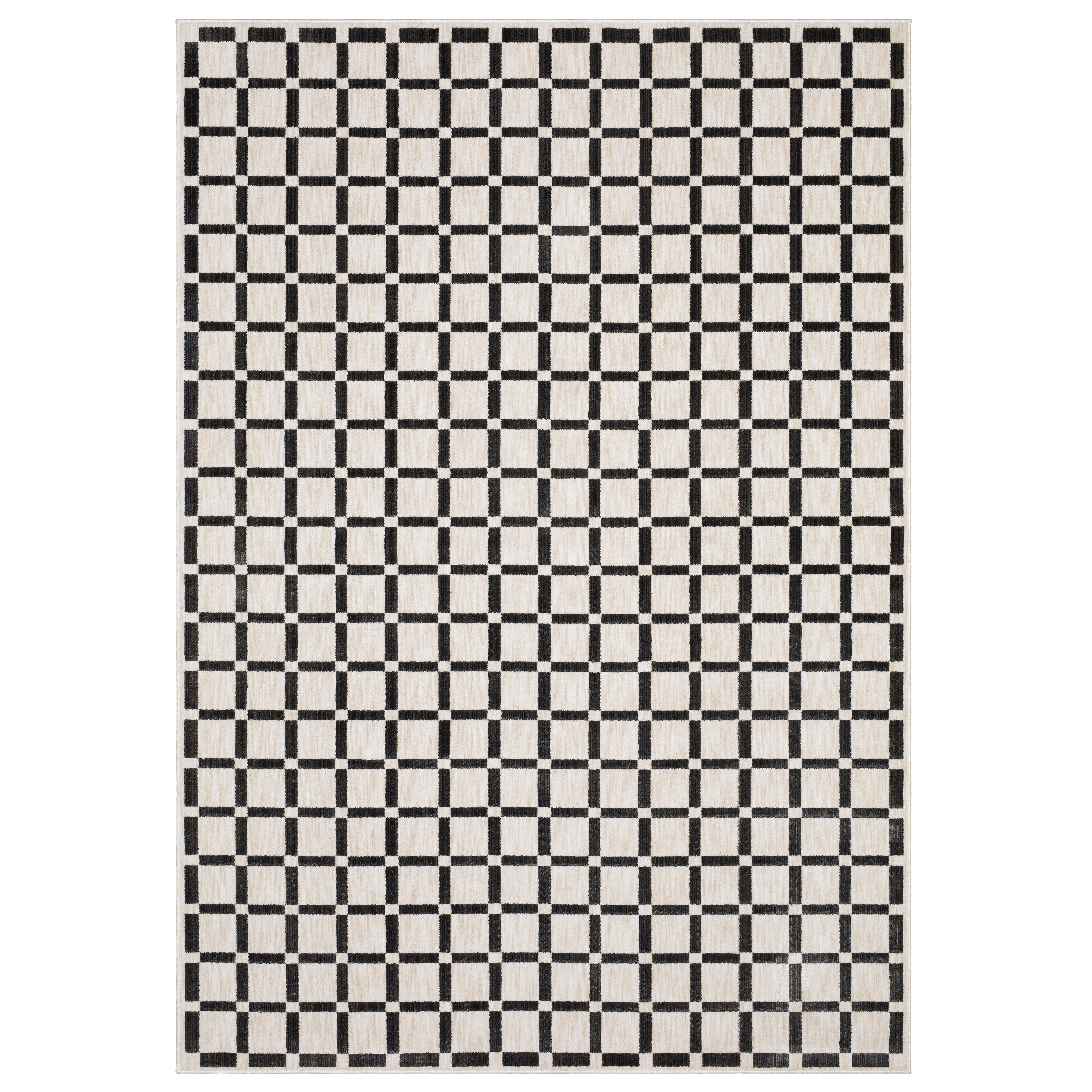 Oriental Weavers Hunter HNT08 Beige/Black Area Rug