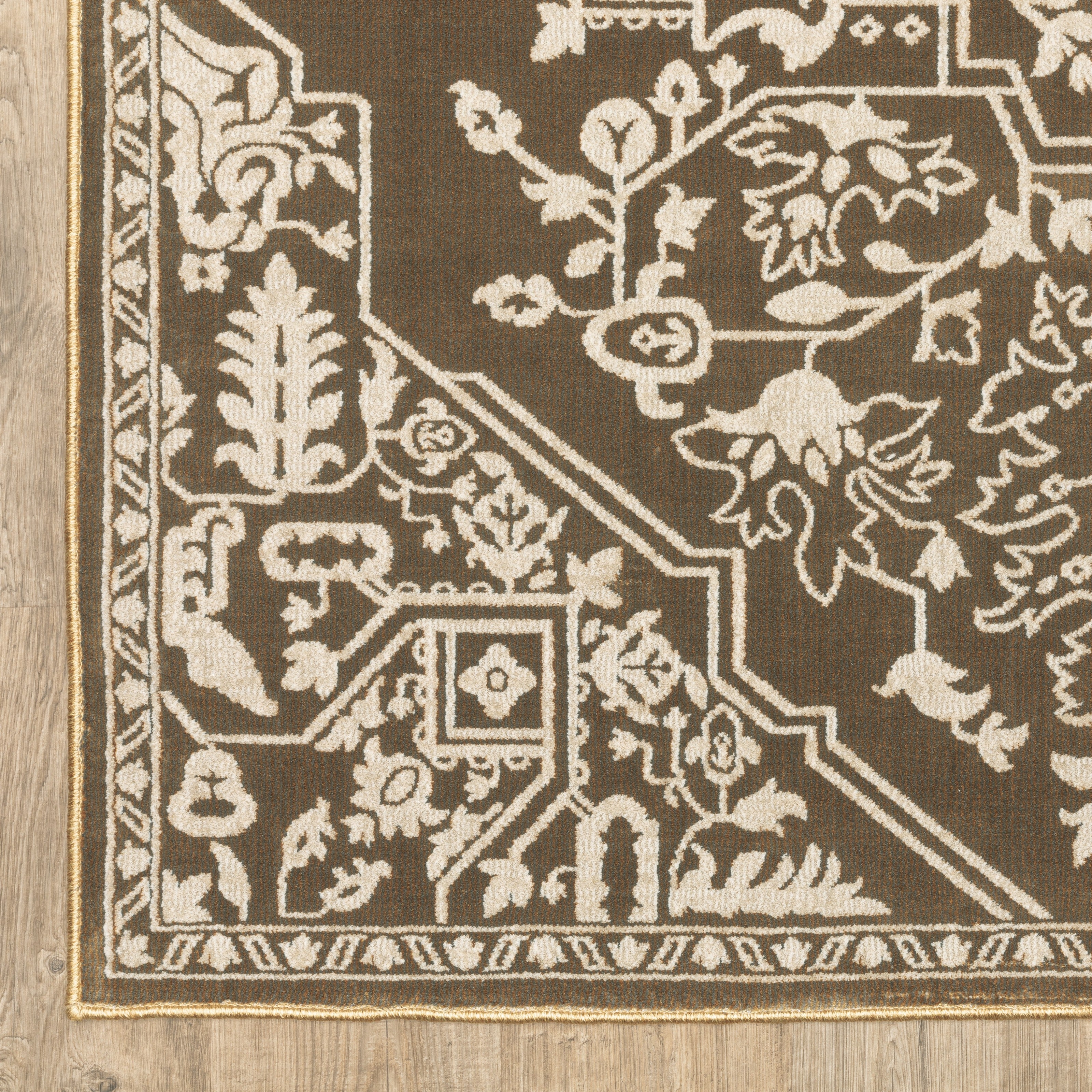 Oriental Weavers Intrigue INT11 Gold/Beige Area Rug