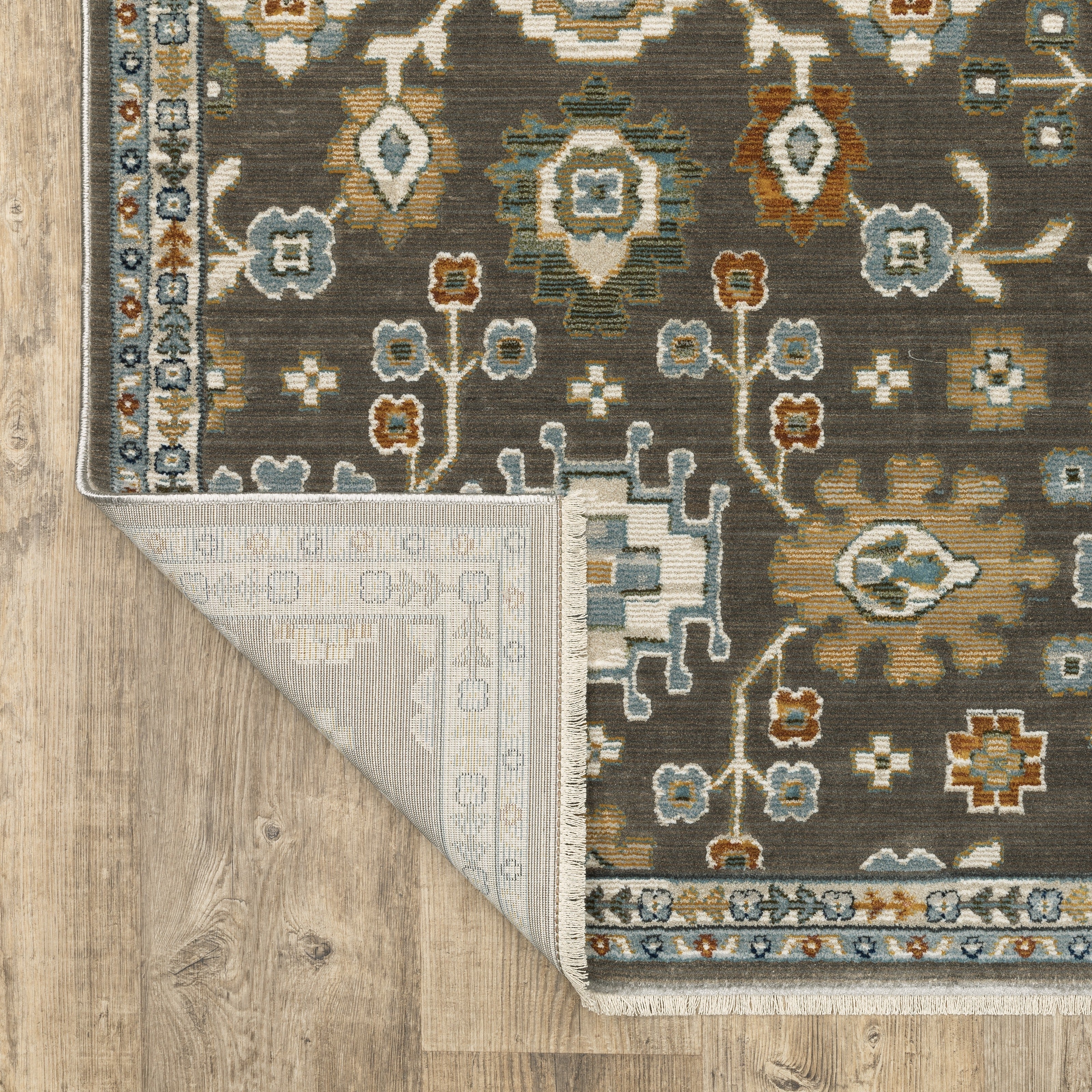 Oriental Weavers Keira KEI01 Grey/Multi Area Rug
