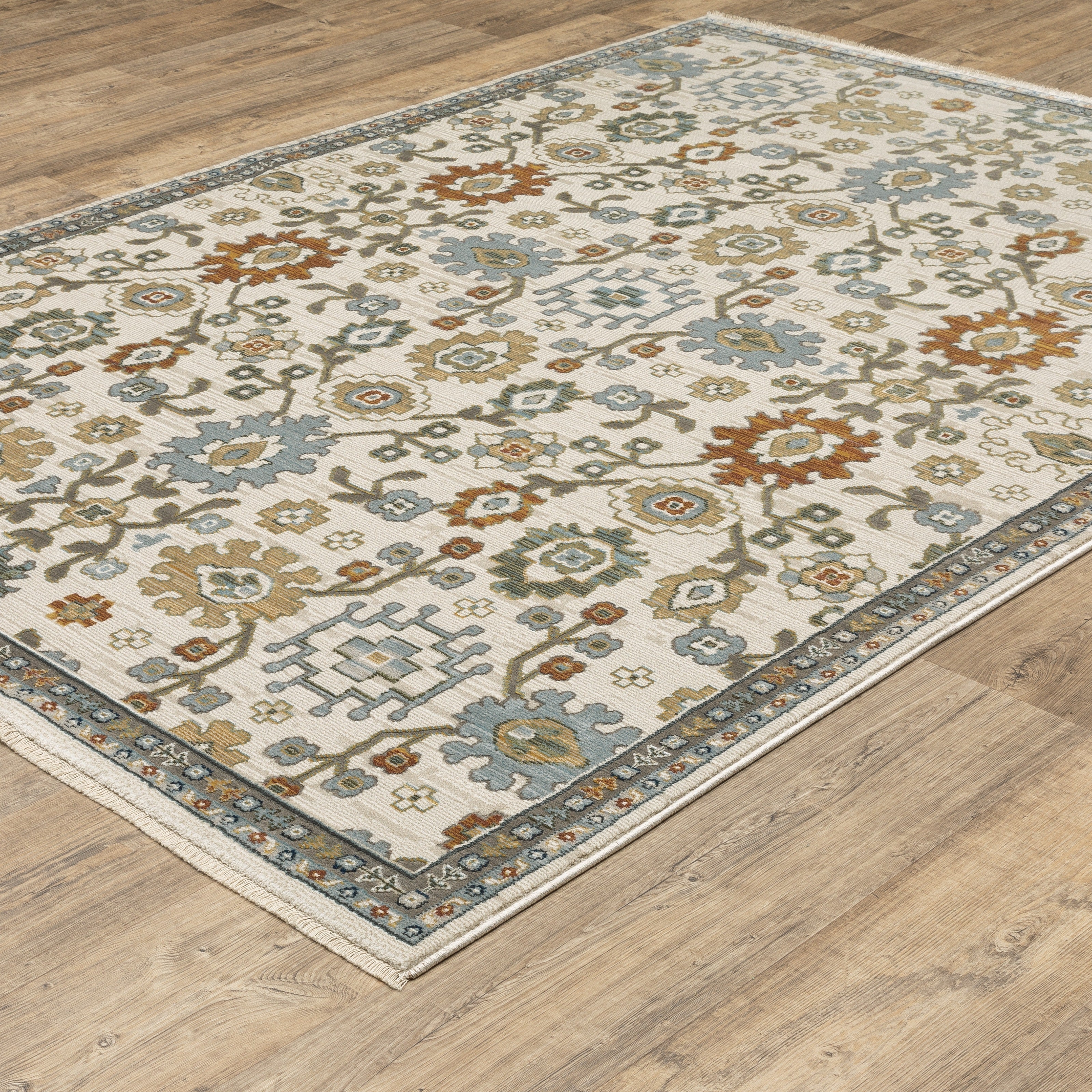 Oriental Weavers Keira KEI02 Ivory/Multi Area Rug
