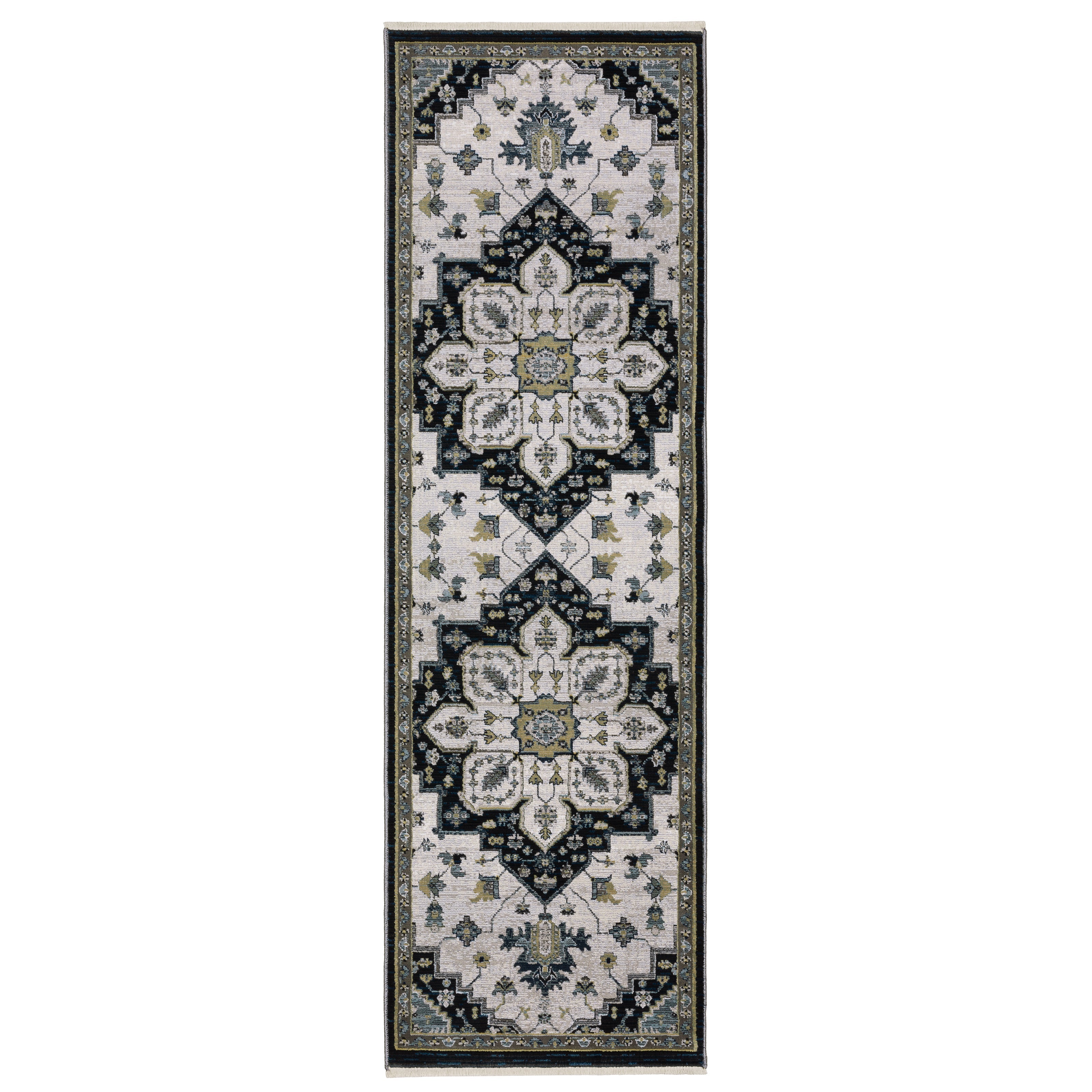 Oriental Weavers Keira KEI04 Blue/Grey Area Rug