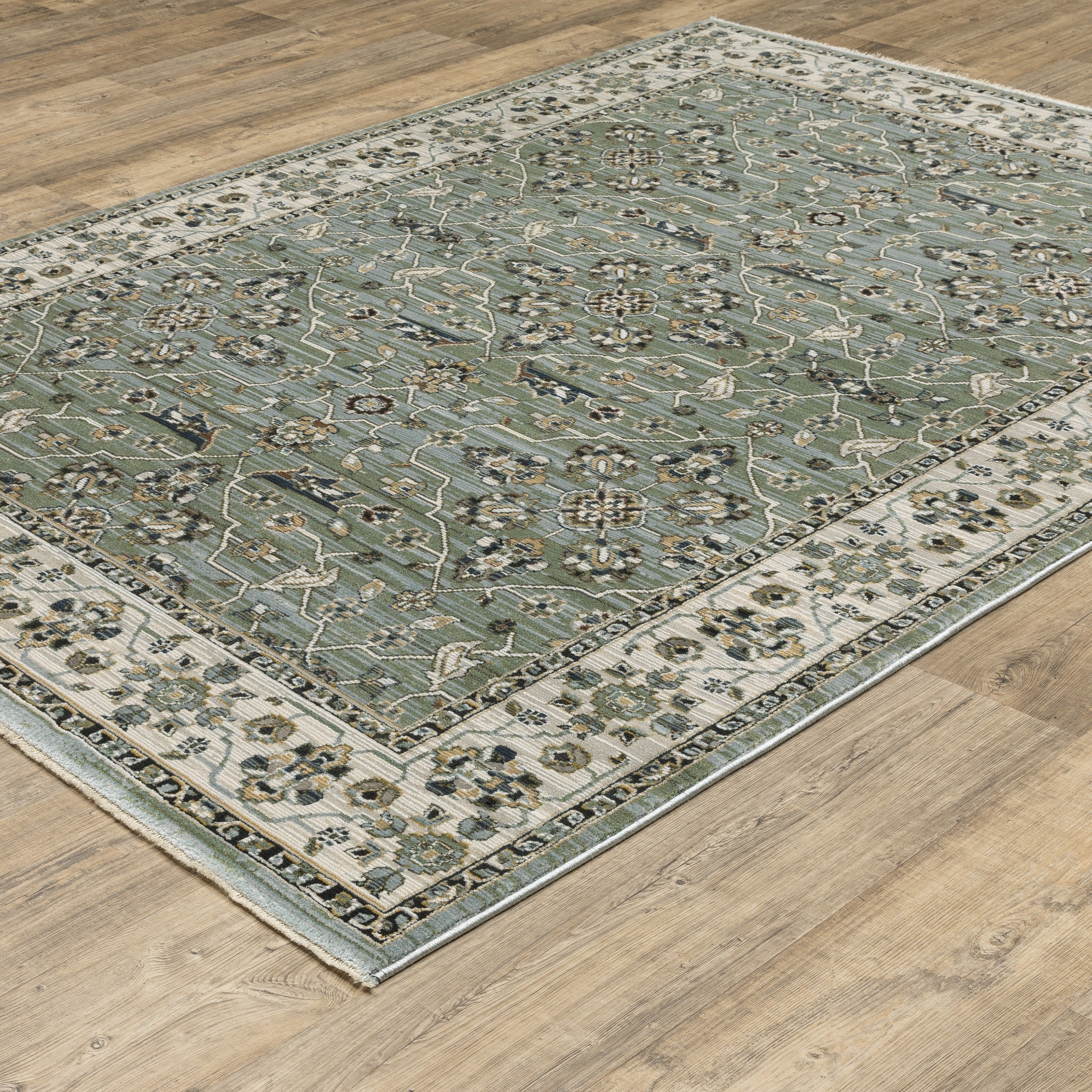 Oriental Weavers Keira KEI07 Blue/Green Area Rug