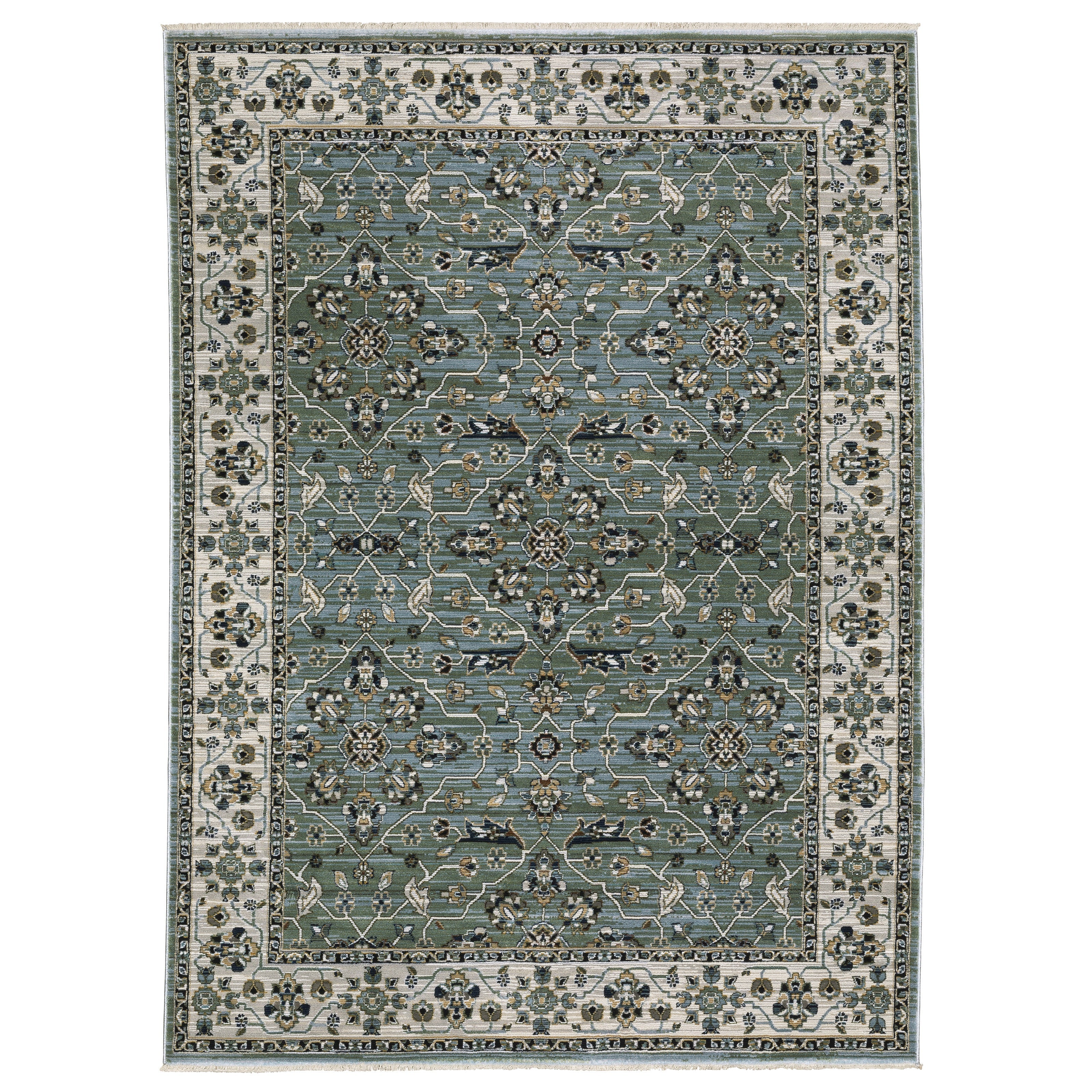 Oriental Weavers Keira KEI07 Blue/Green Area Rug