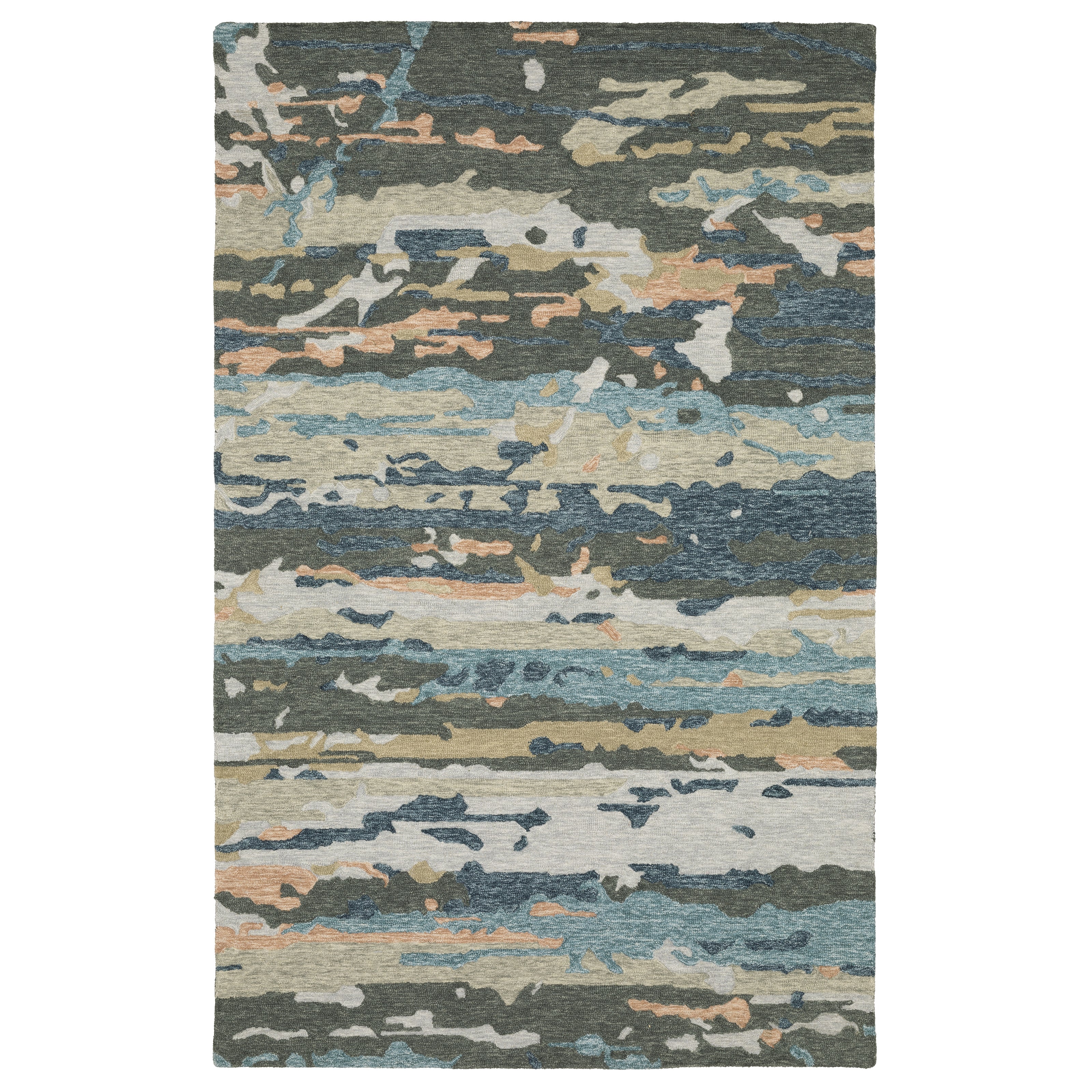 Oriental Weavers Kipton KIP01 Grey/Blue Area Rug