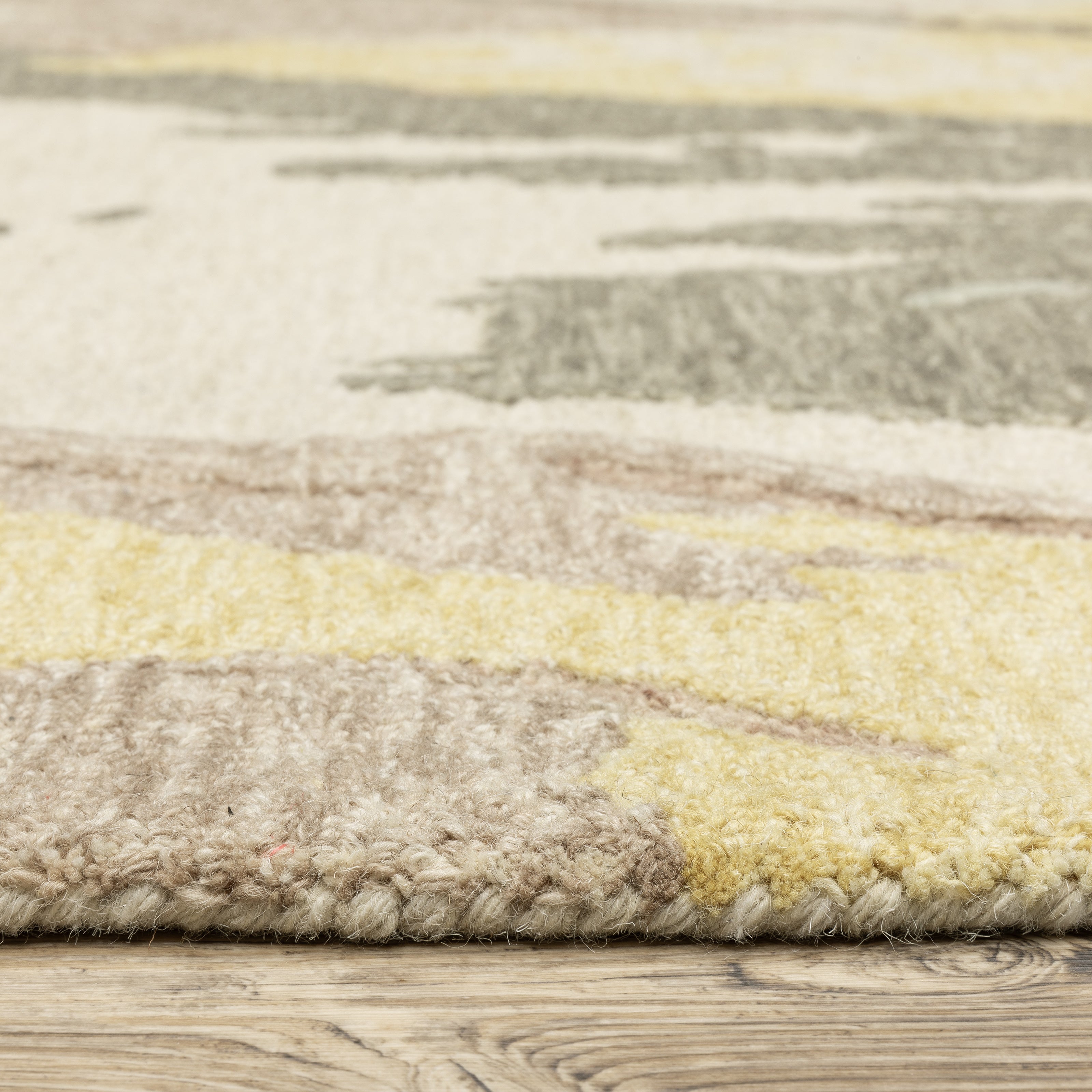 Oriental Weavers Kipton KIP02 Beige/Yellow Area Rug