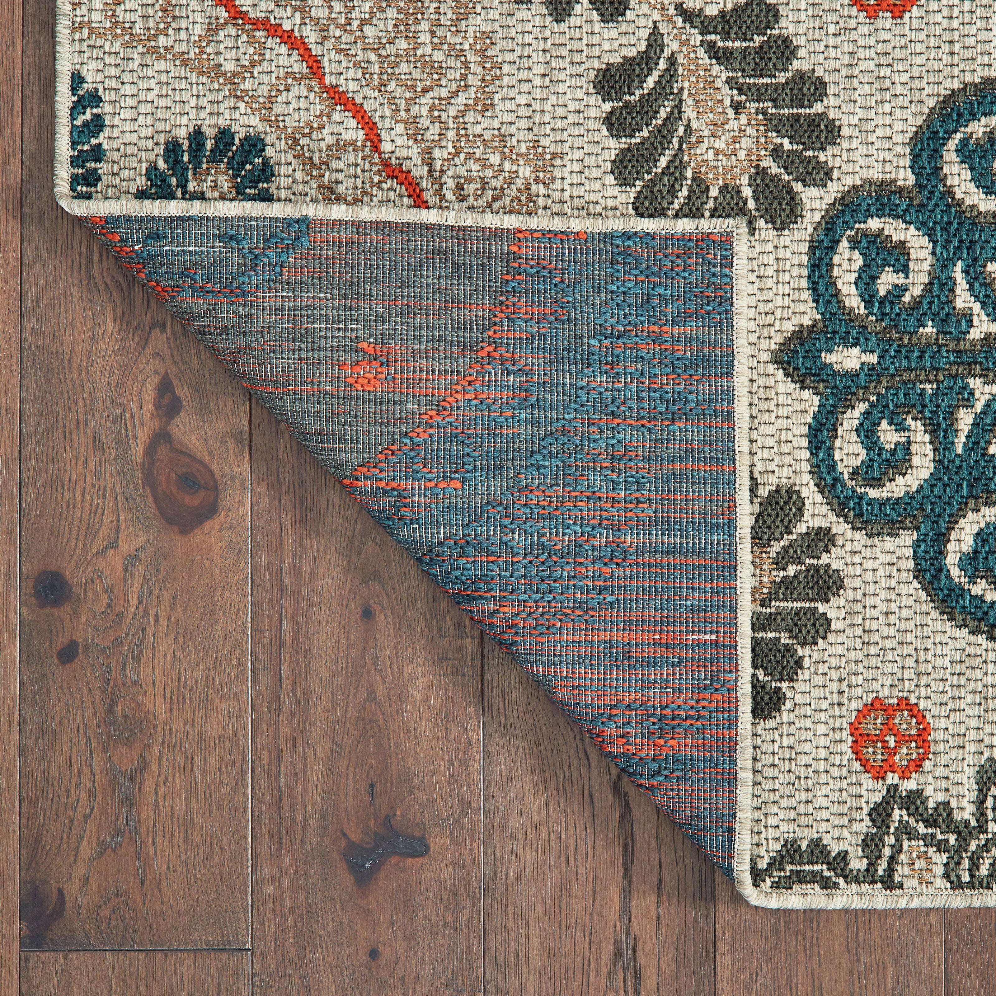 Oriental Weavers Latitude 1903W Grey/Blue Area Rug