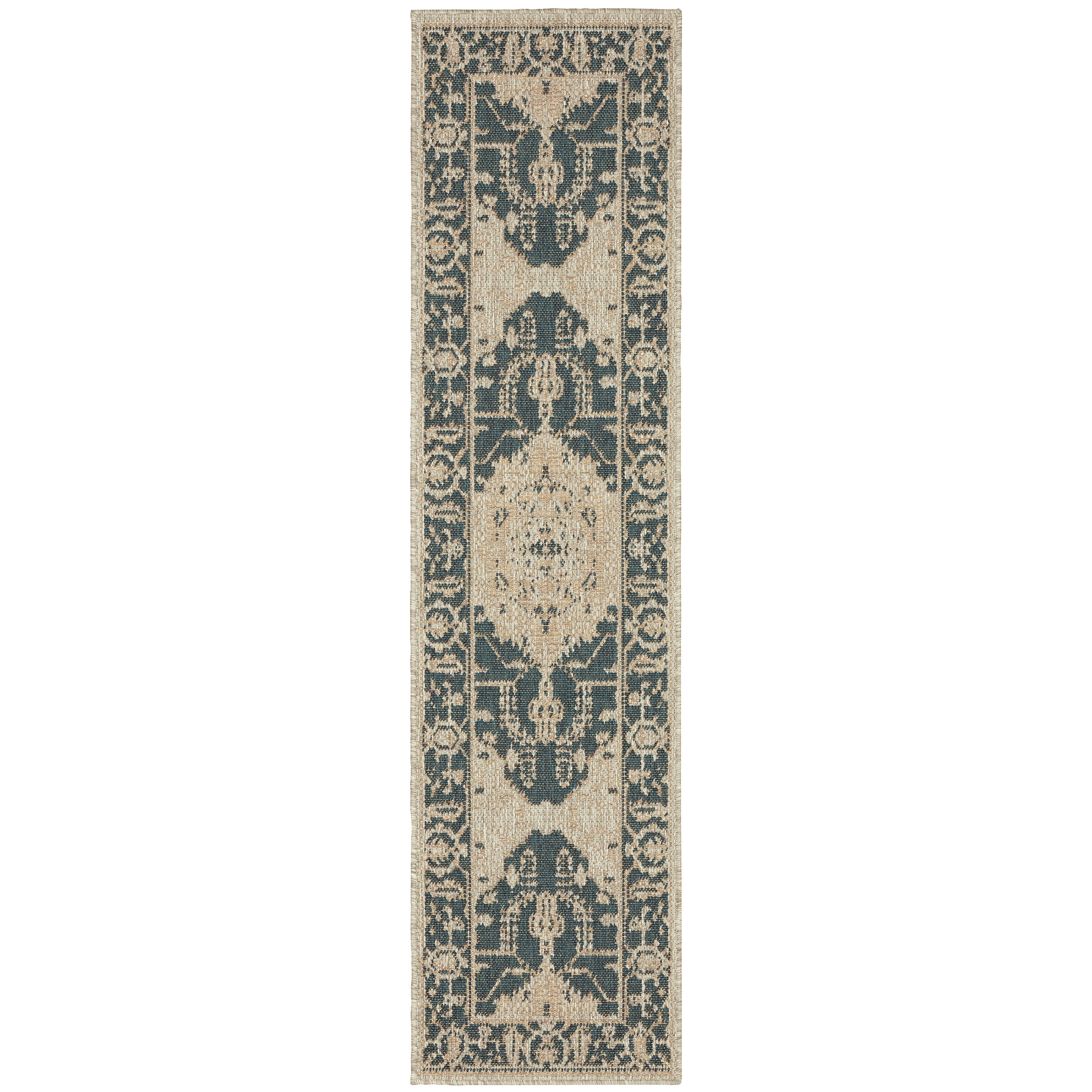 Oriental Weavers Latitude 1J Grey/Gold Area Rug