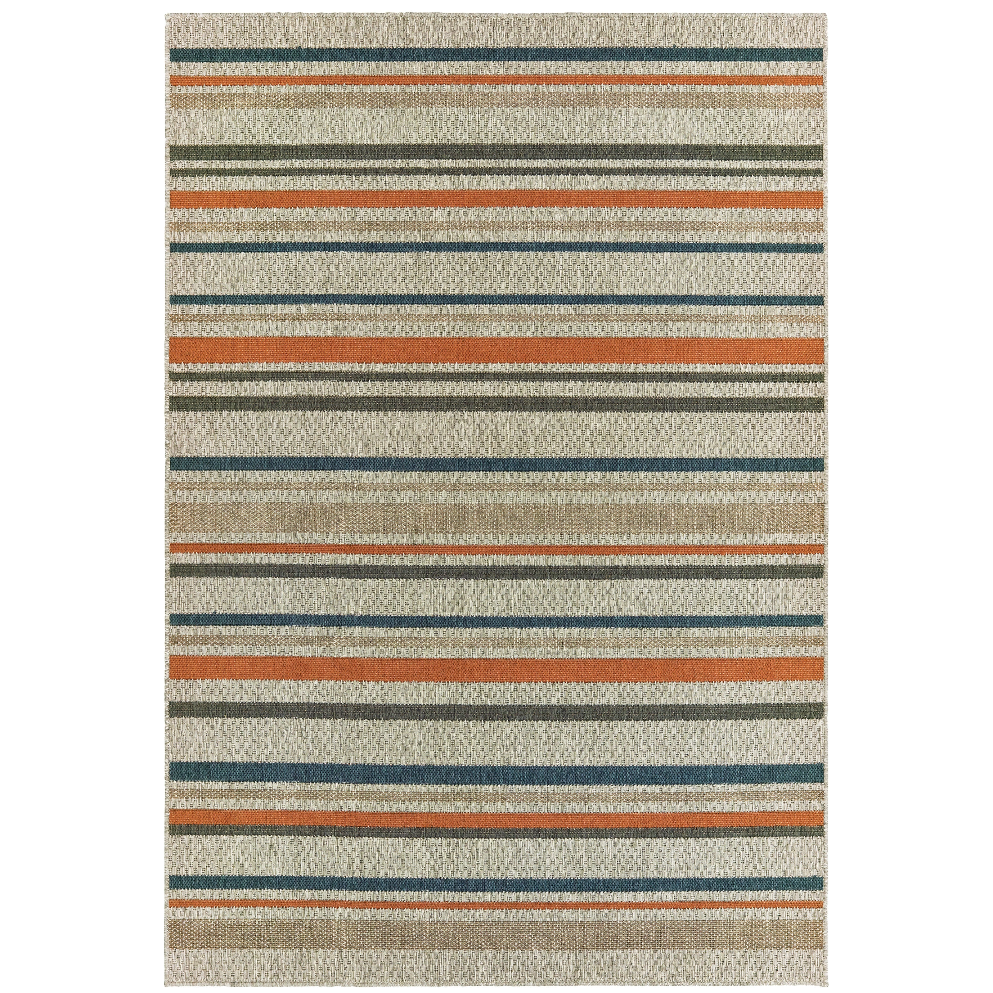 Oriental Weavers Latitude 602W Grey/Blue Area Rug