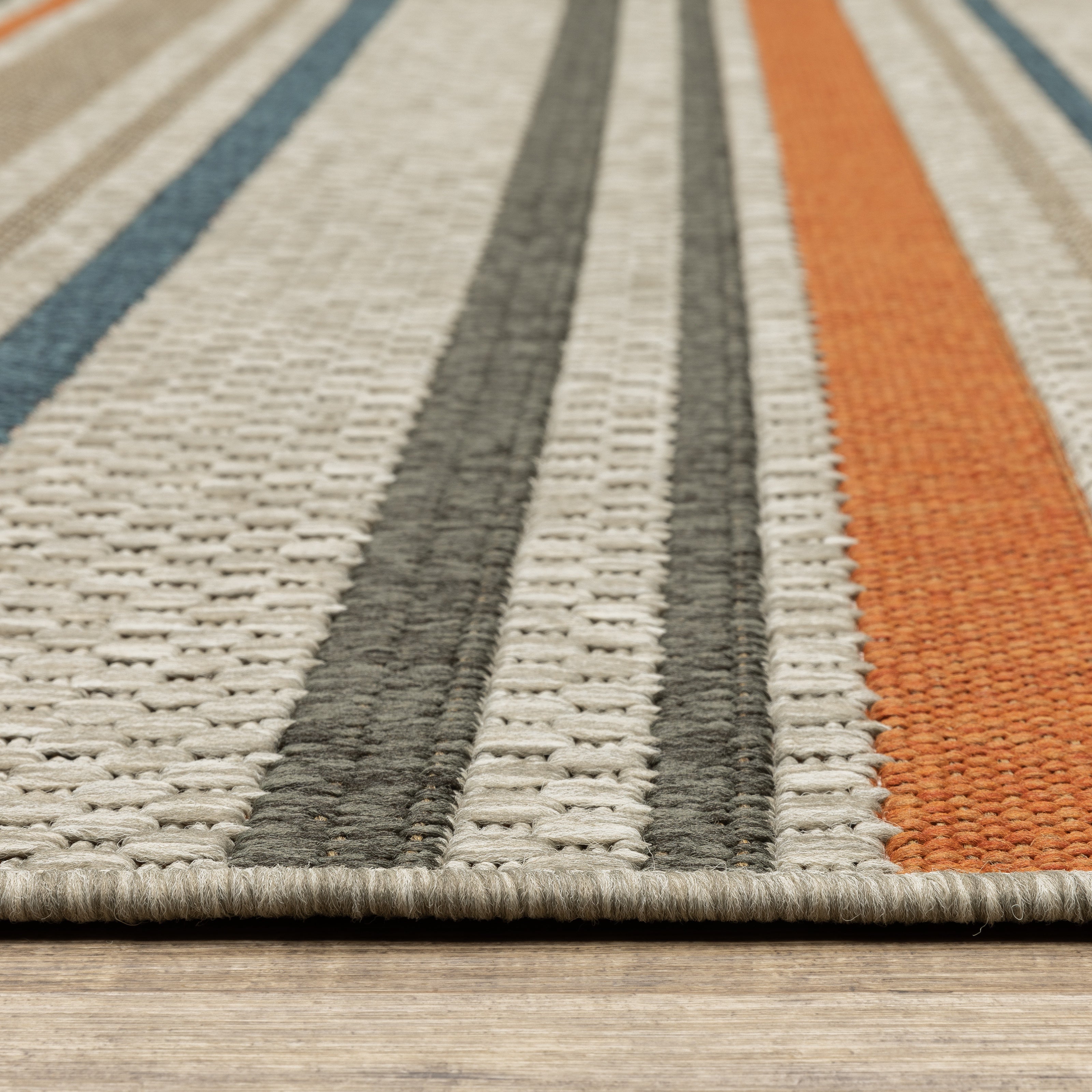Oriental Weavers Latitude 602W Grey/Blue Area Rug