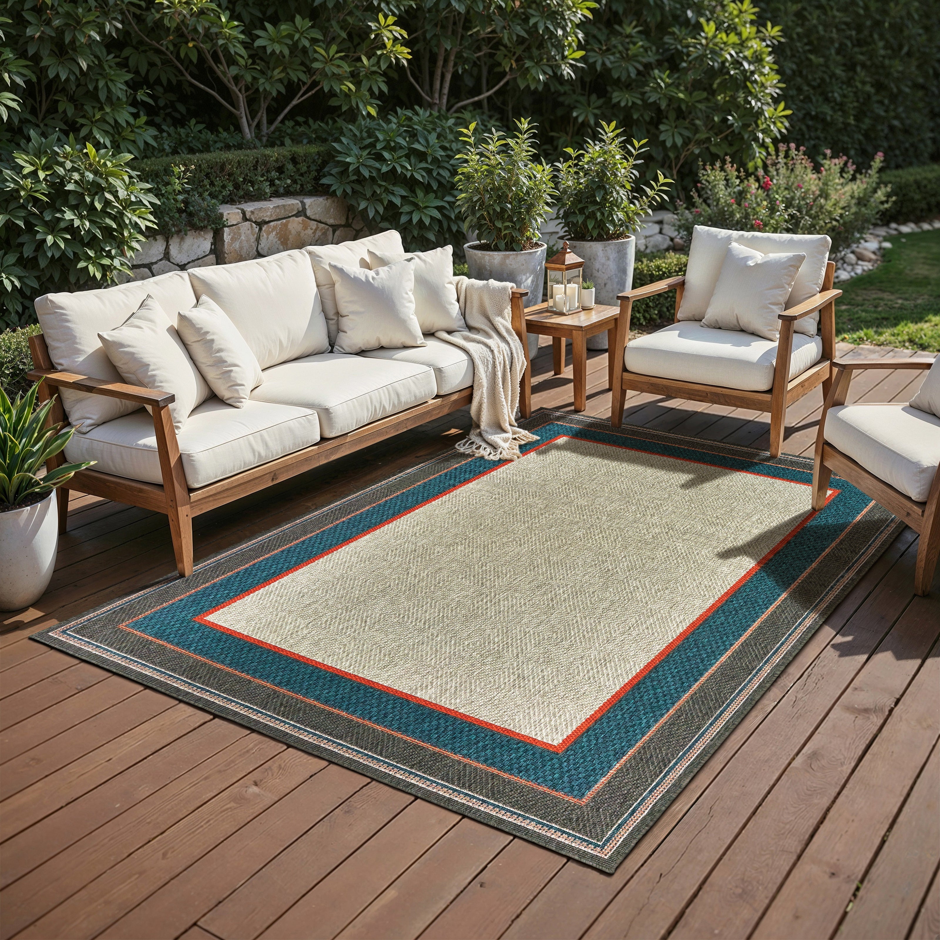 Oriental Weavers Latitude 8020K Grey/Charcoal Area Rug