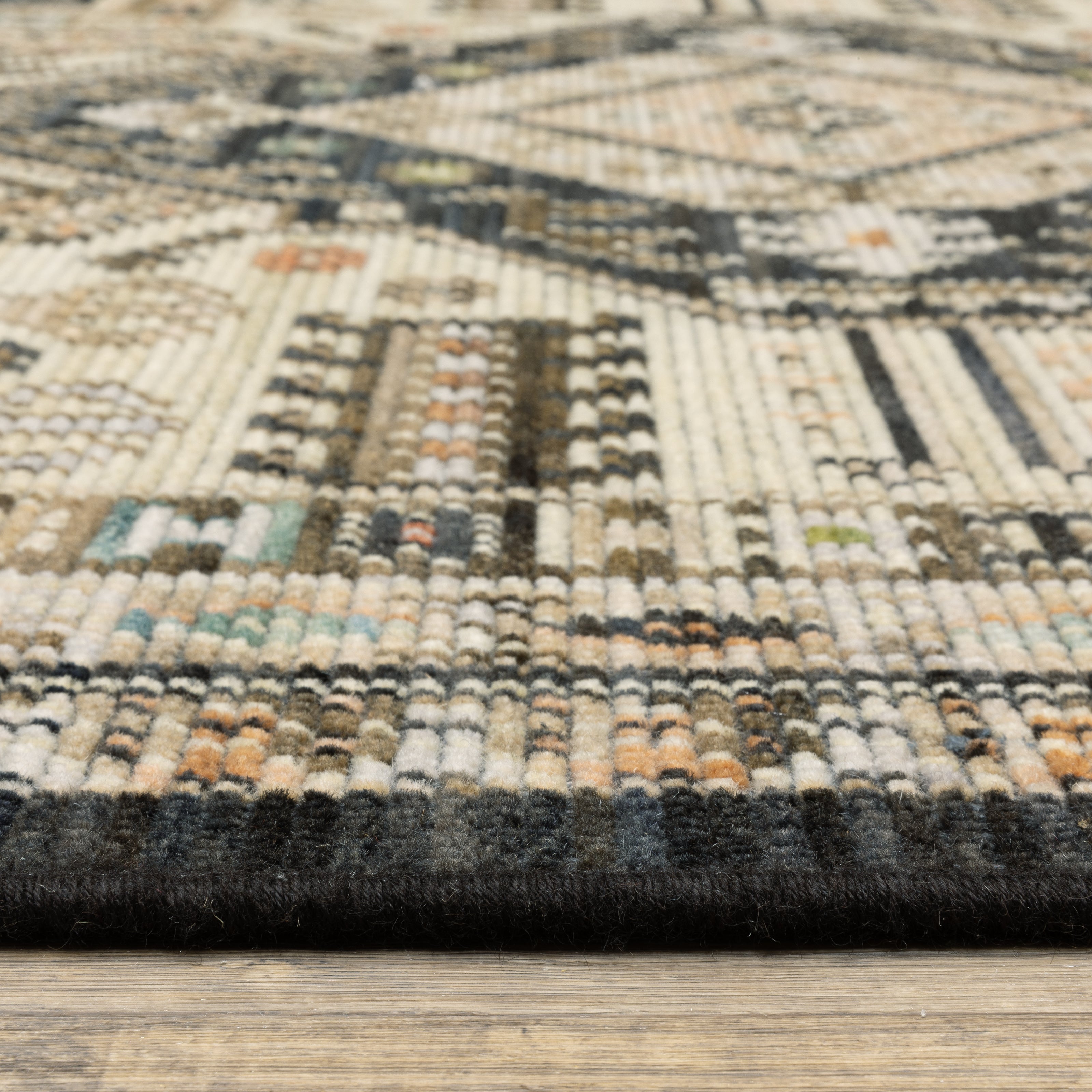 Oriental Weavers Legacy LGY03 Charcoal/Brown Area Rug