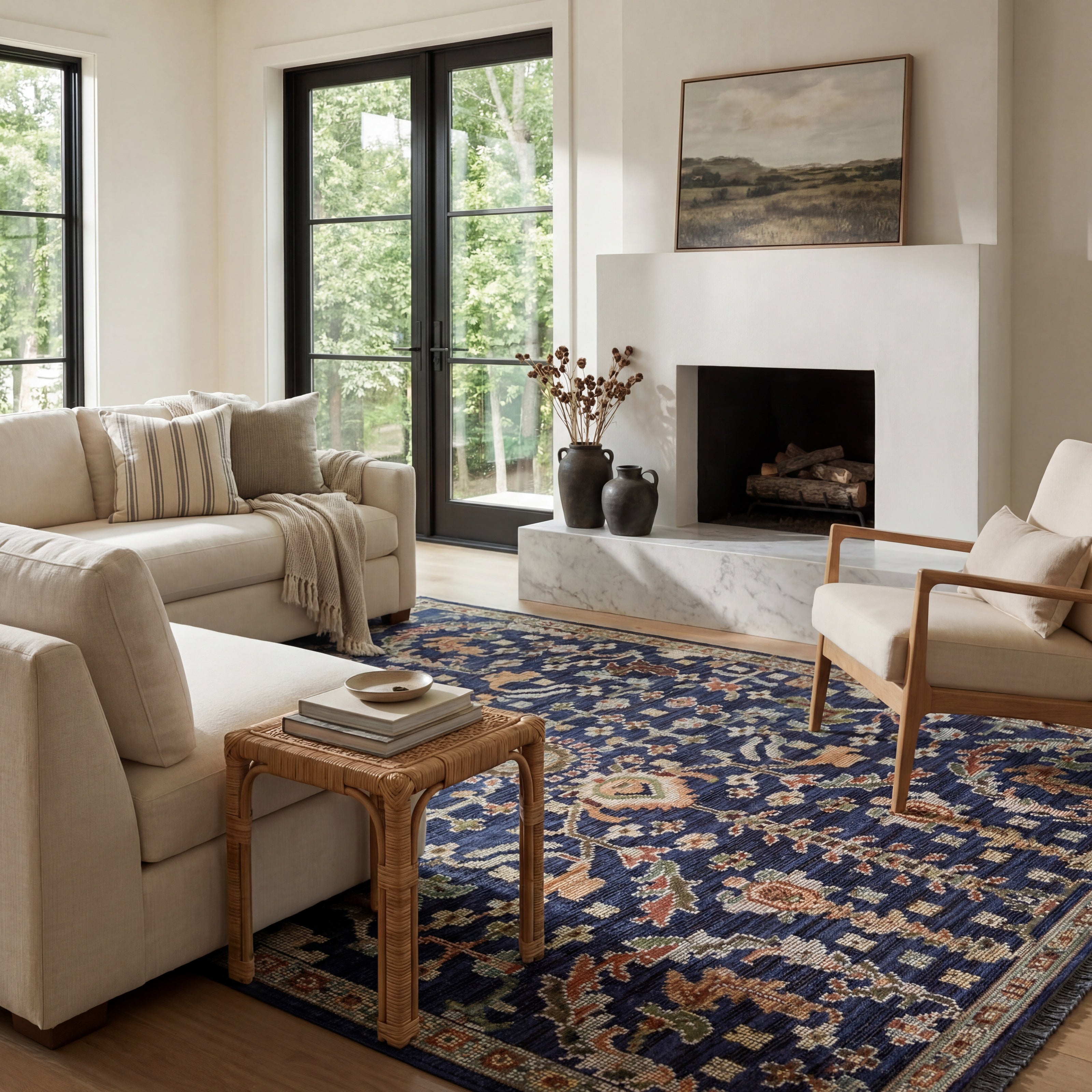 Oriental Weavers Legacy LGY06 Blue/Multi Area Rug