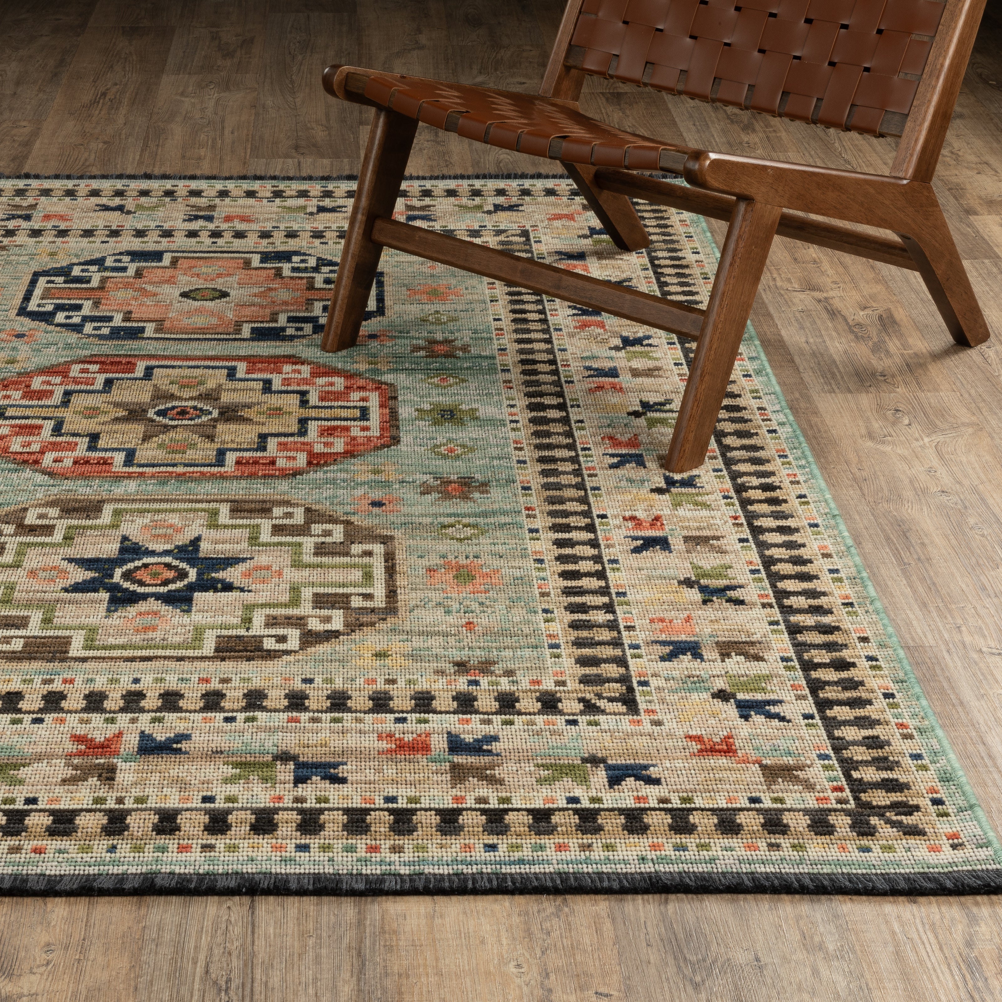 Oriental Weavers Legacy LGY10 Blue/Multi Area Rug