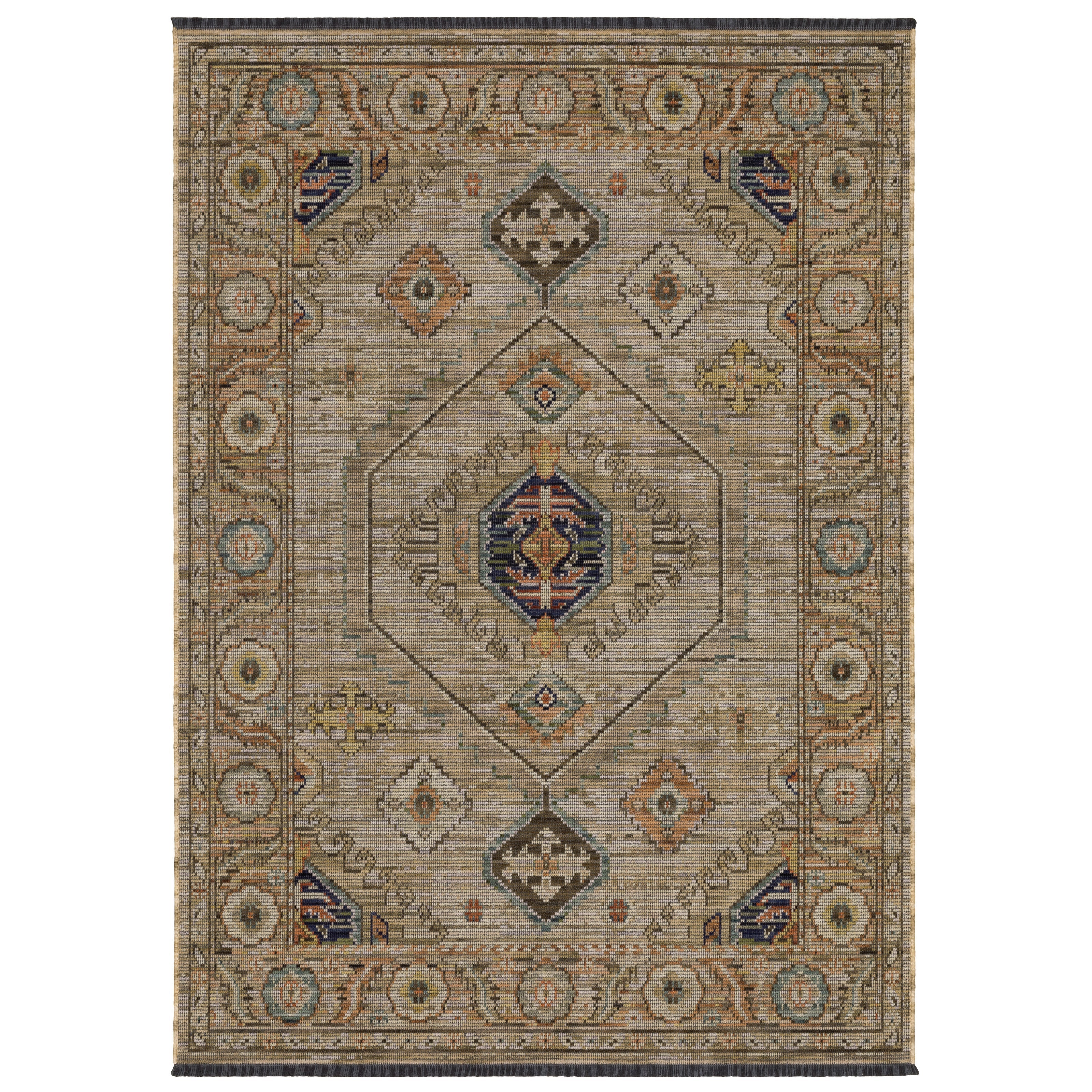 Oriental Weavers Legacy LGY11 Beige/Multi Area Rug