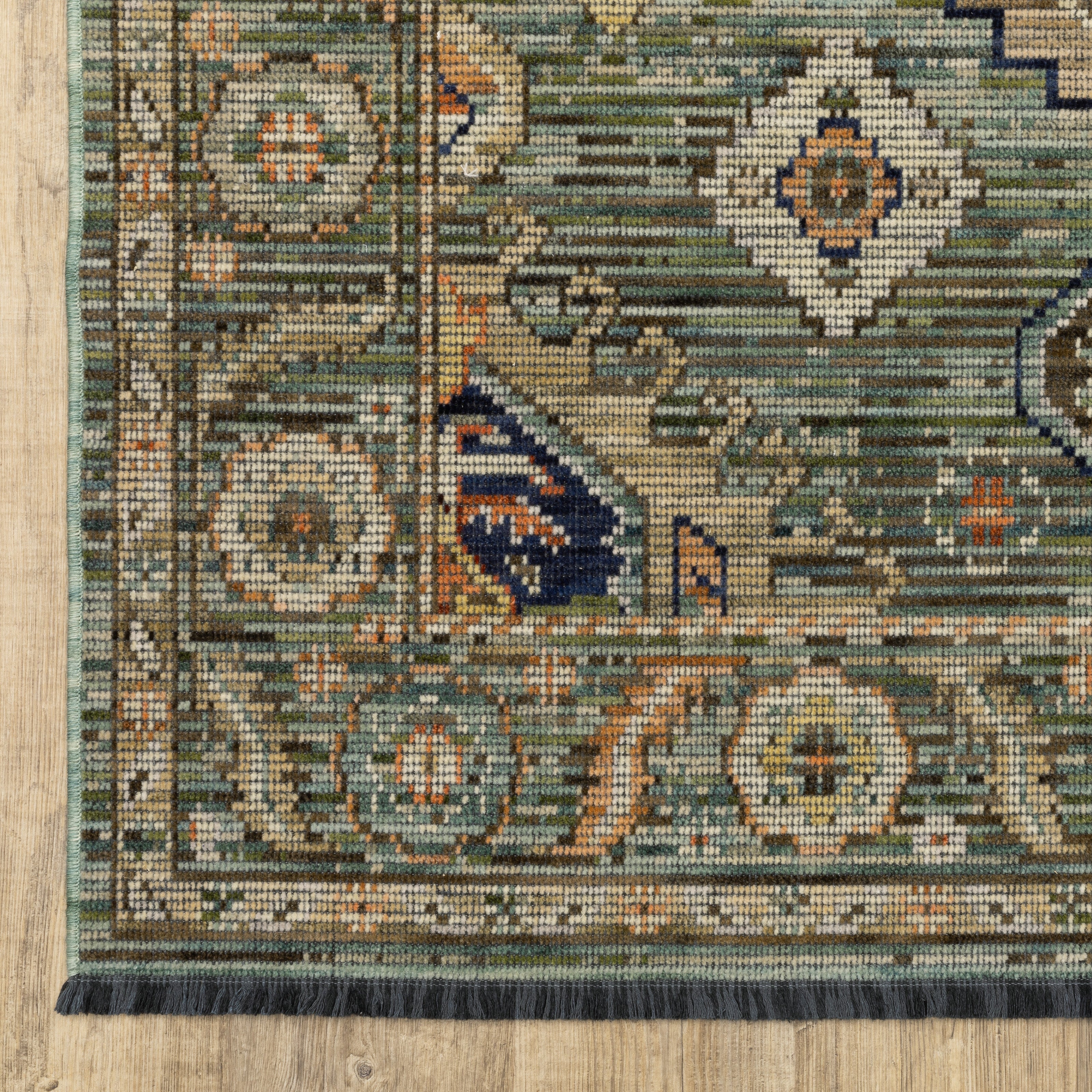 Oriental Weavers Legacy LGY12 Green/Multi Area Rug