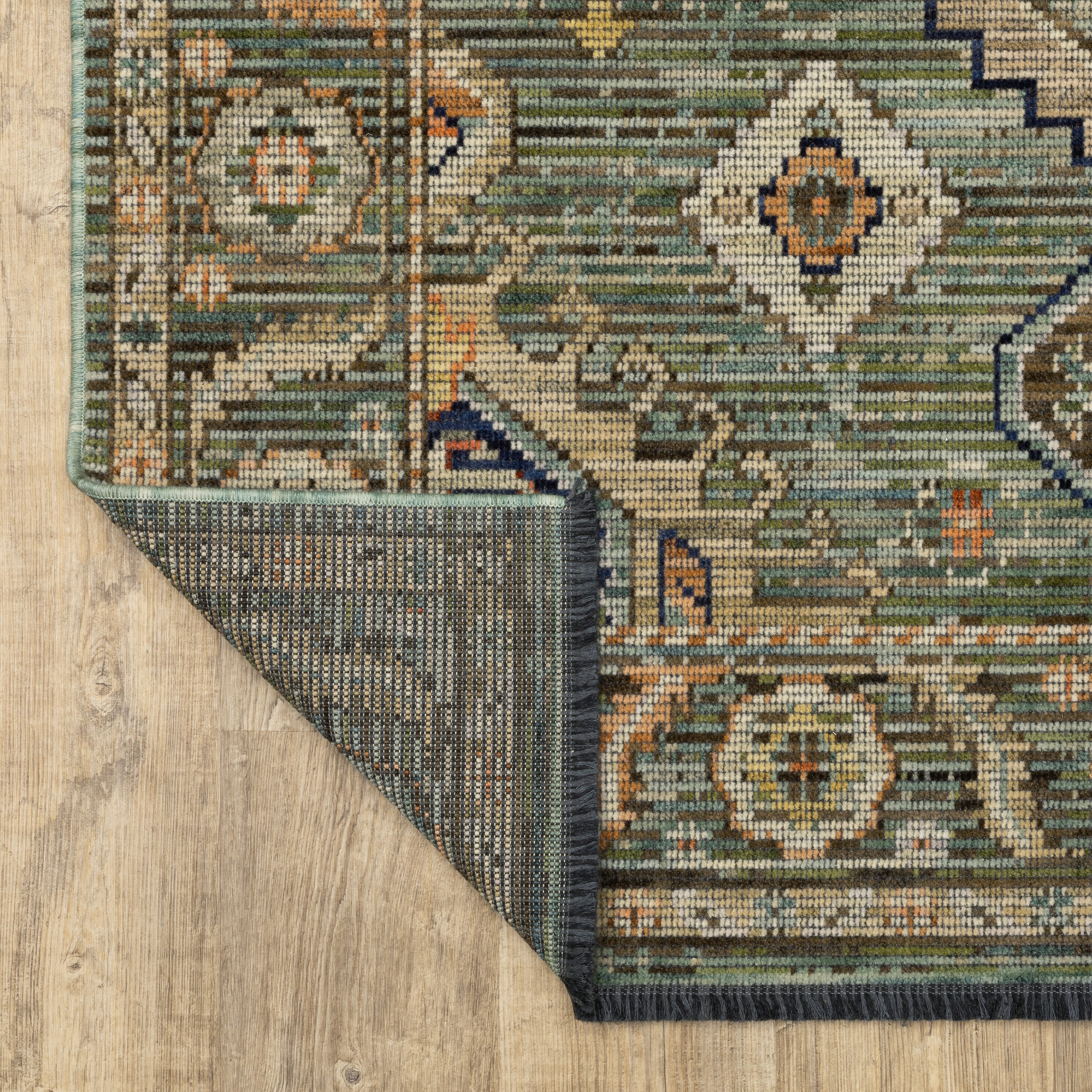 Oriental Weavers Legacy LGY12 Green/Multi Area Rug