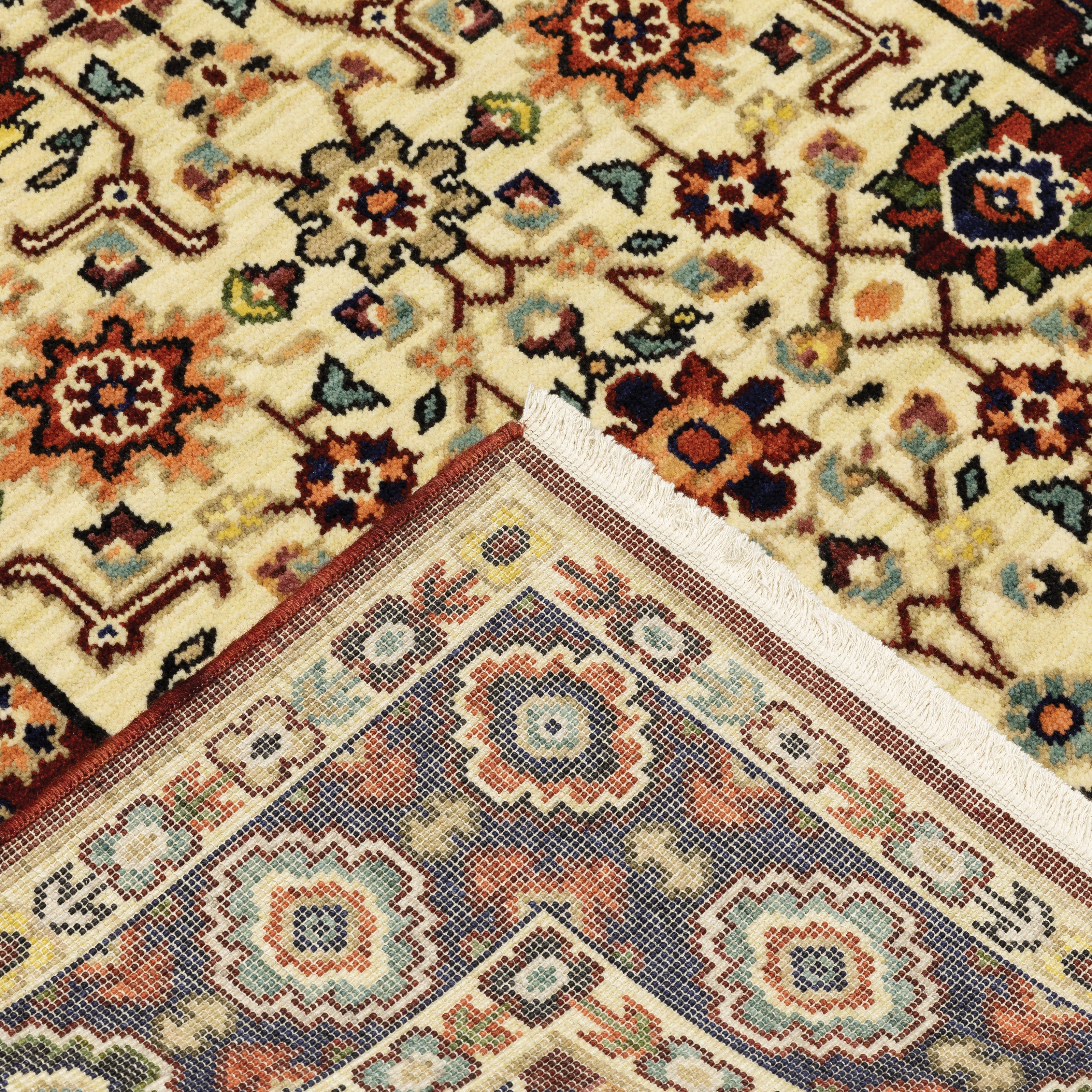 Oriental Weavers Lilihan 1802W Red/Ivory Area Rug