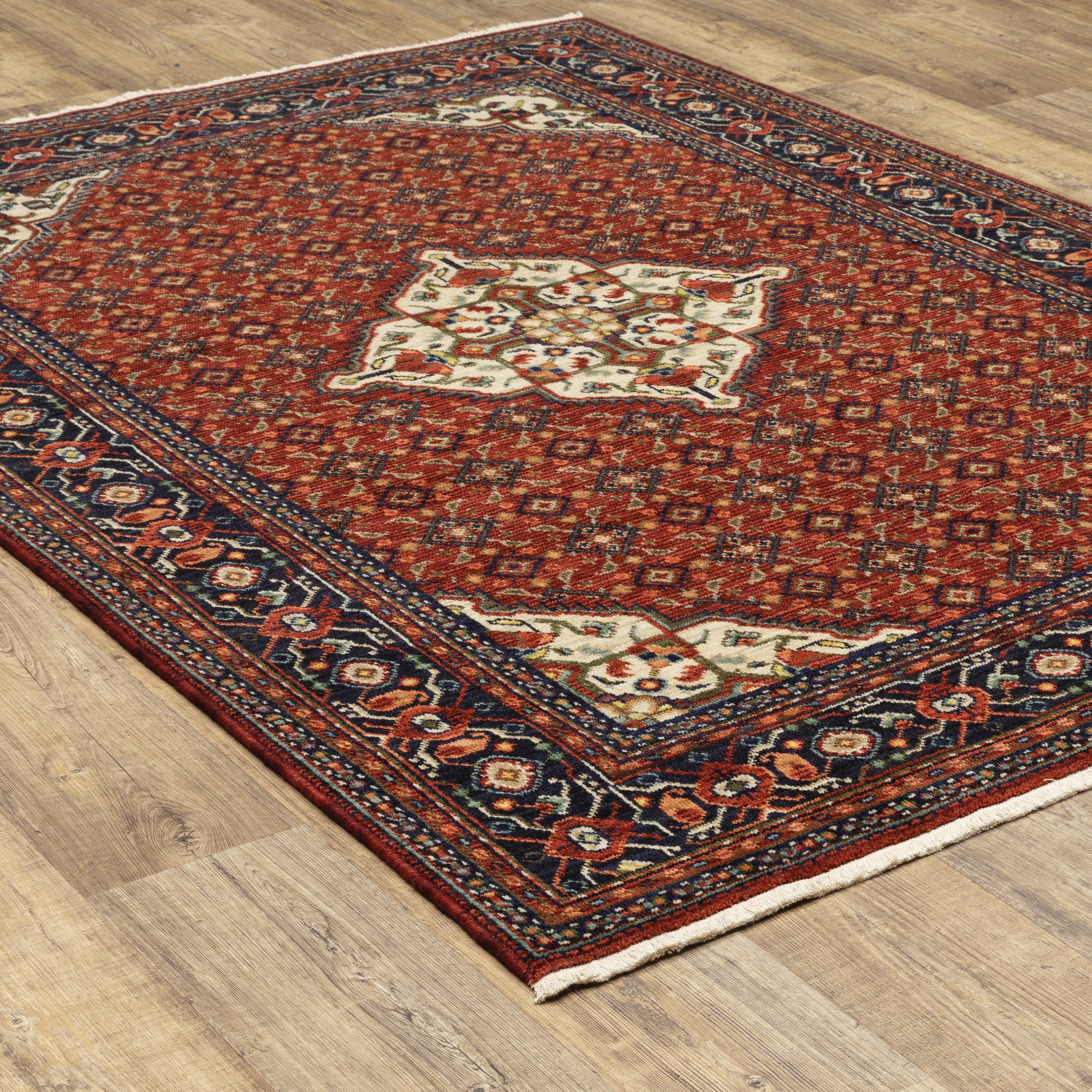 Oriental Weavers Lilihan 1C Red/Blue Area Rug