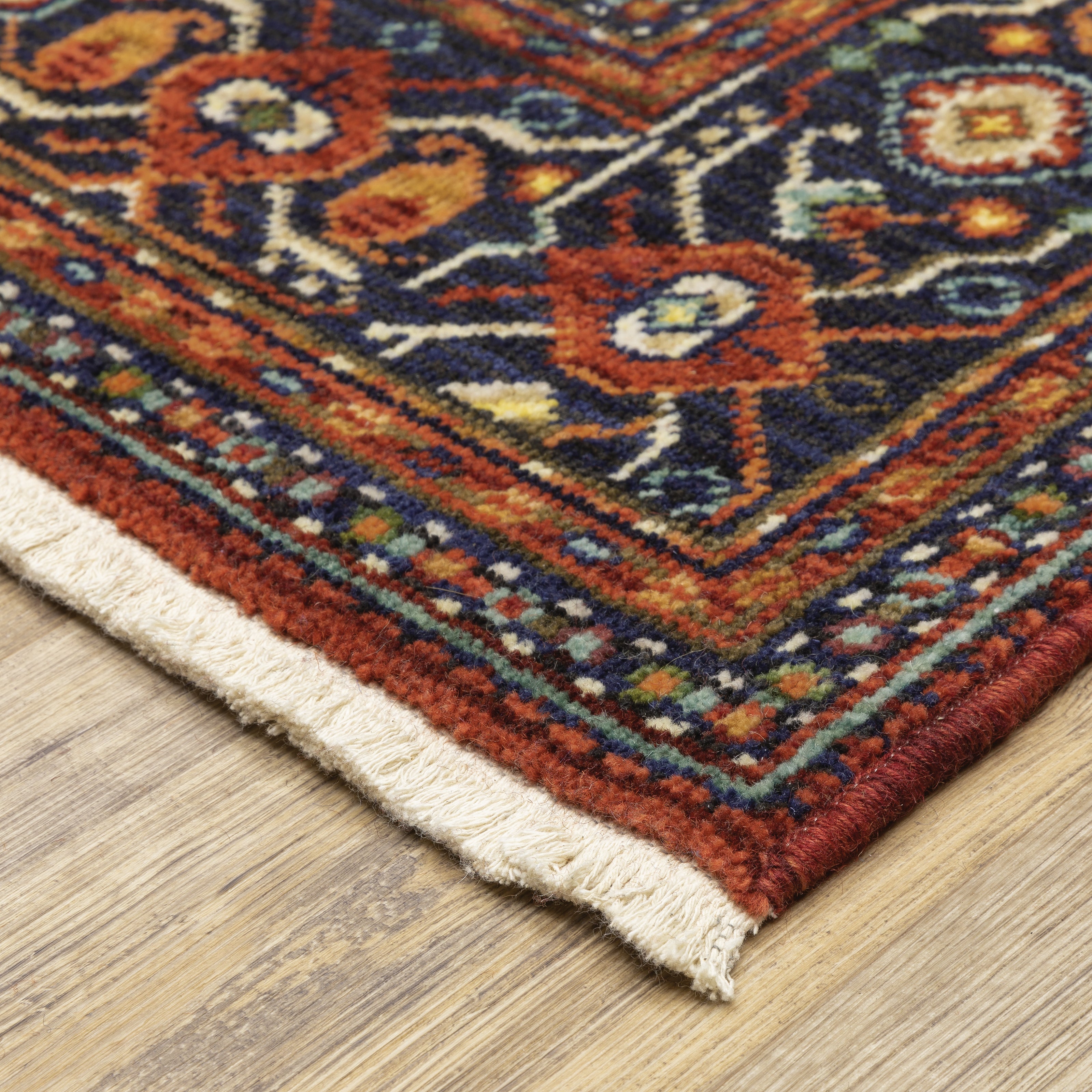 Oriental Weavers Lilihan 1C Red/Blue Area Rug