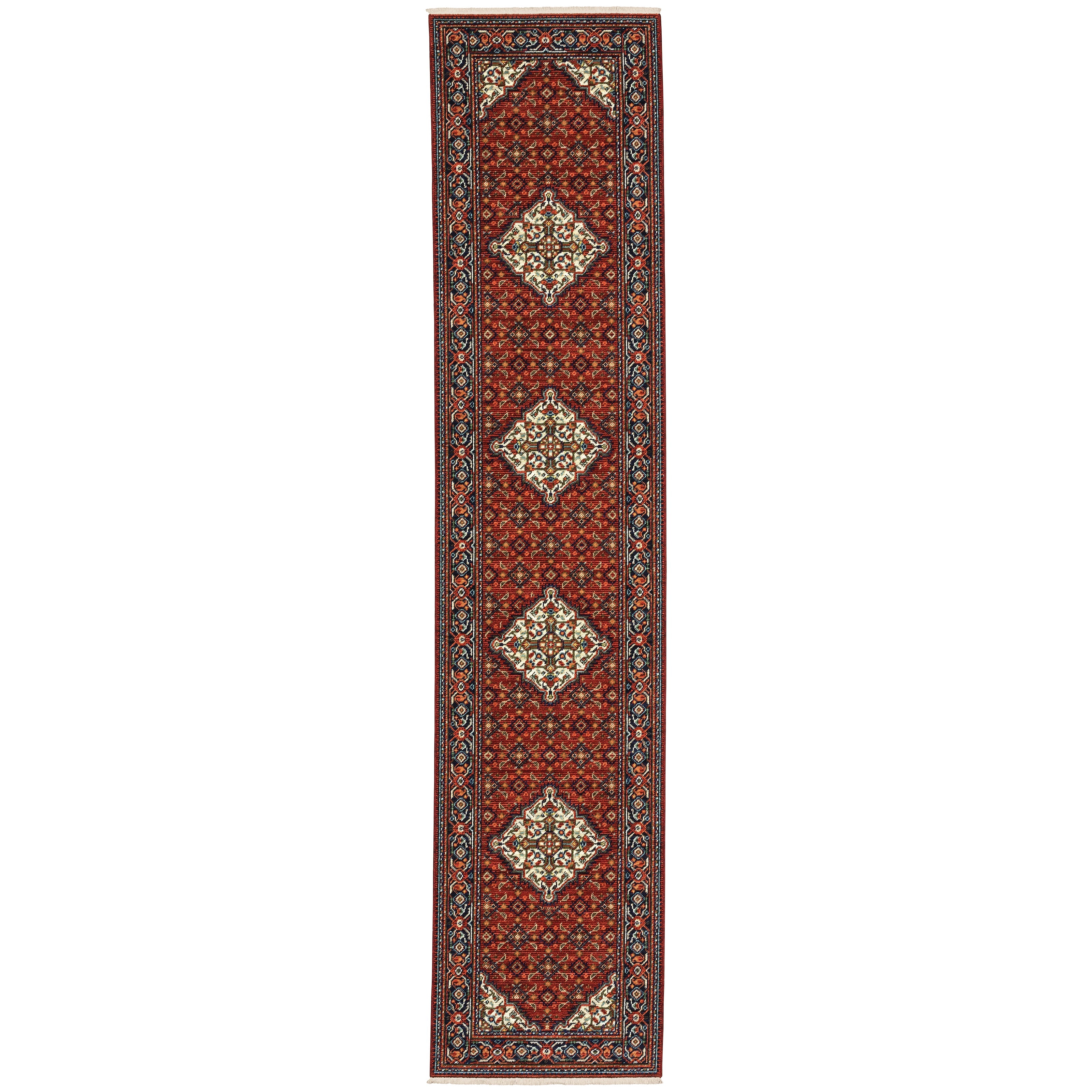 Oriental Weavers Lilihan 1C Red/Blue Area Rug