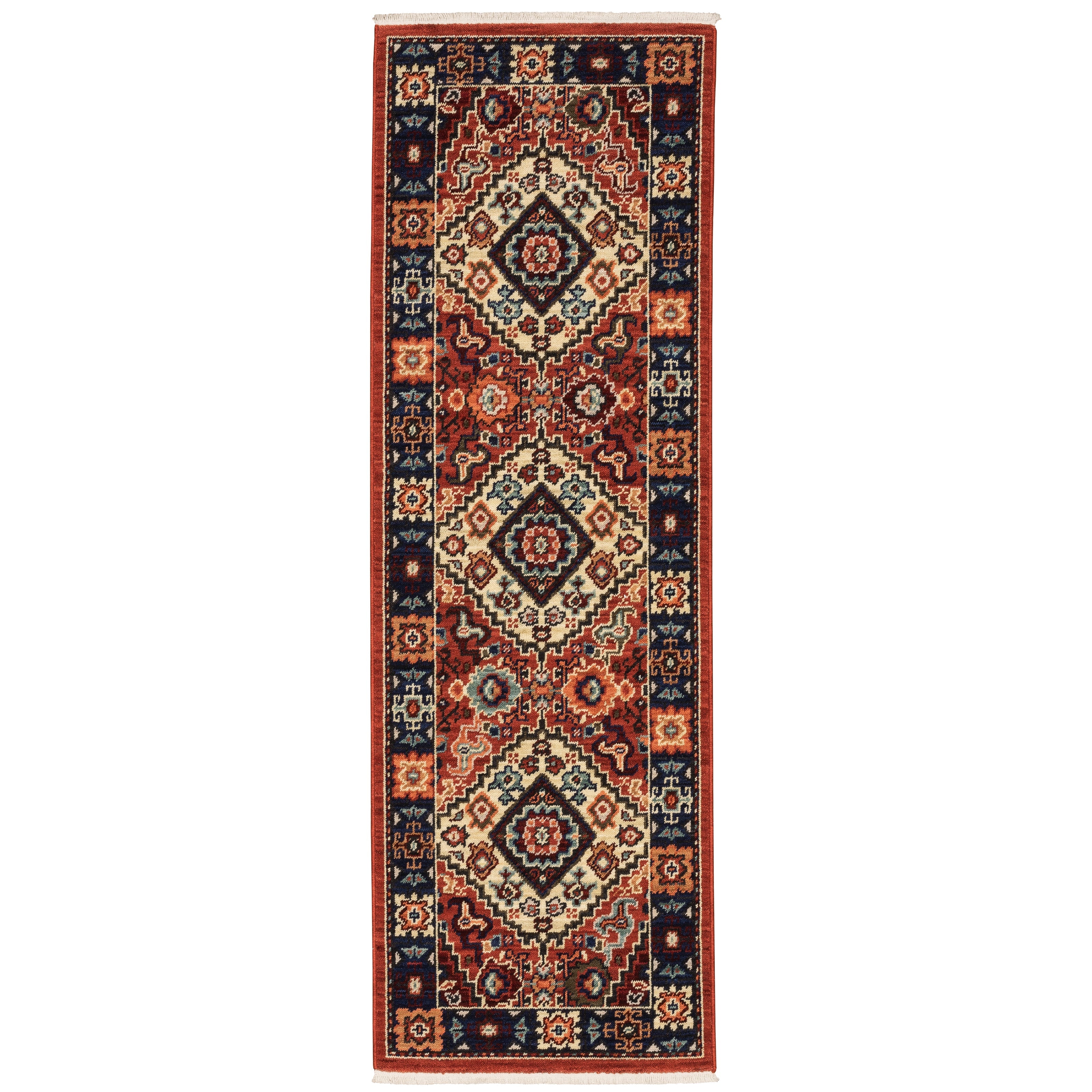 Oriental Weavers Lilihan 2061V Red/Blue Area Rug
